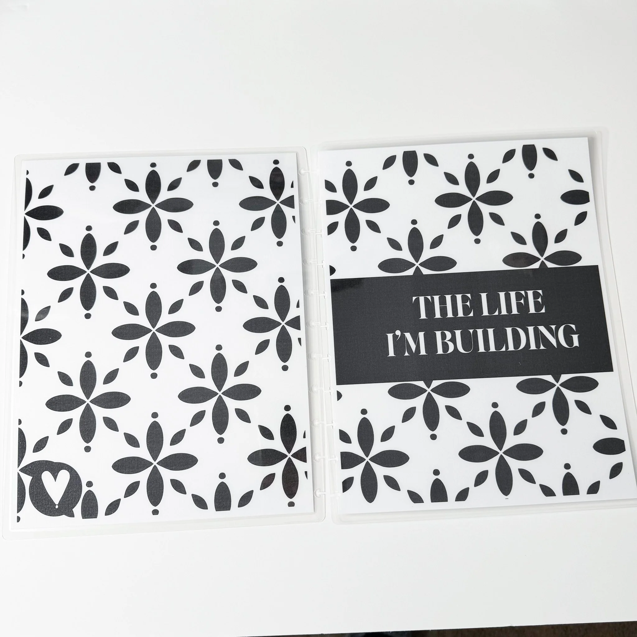 The Life I'm Building- Discbound Planner Covers