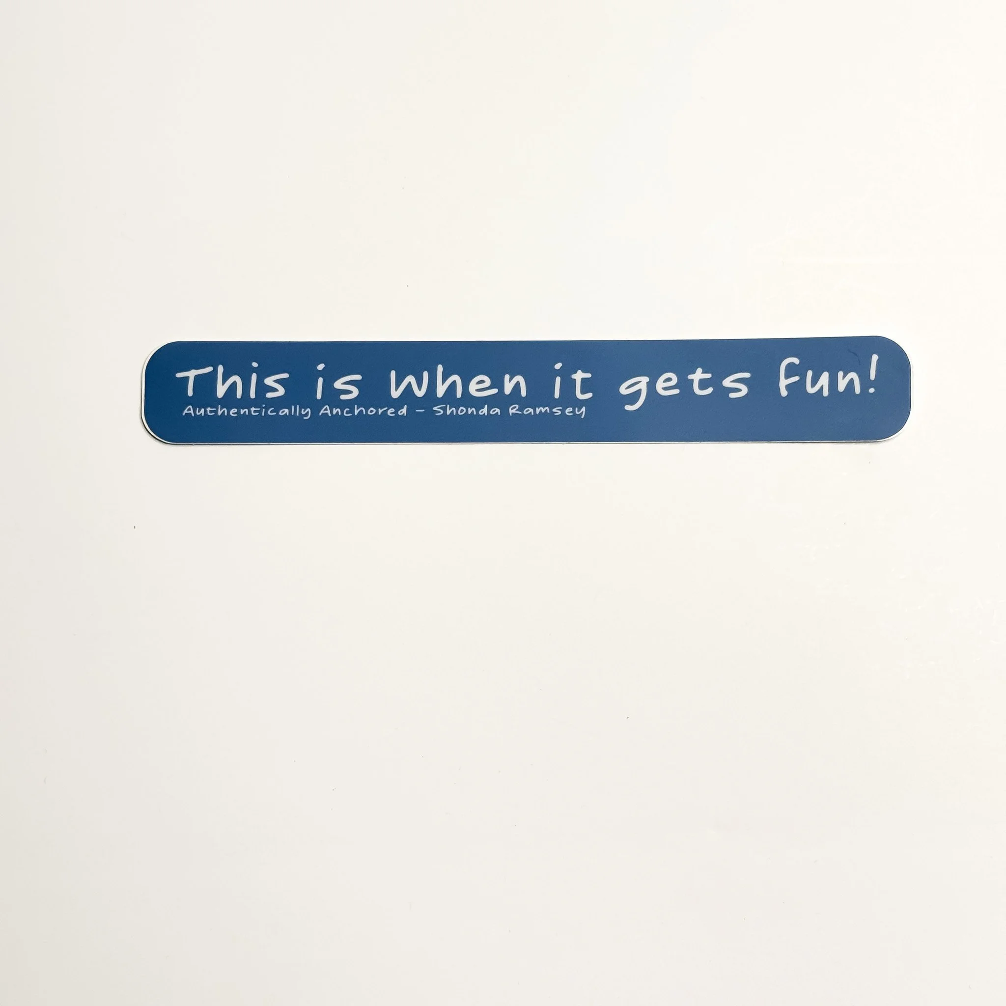 This is When it Gets Fun - Sticker