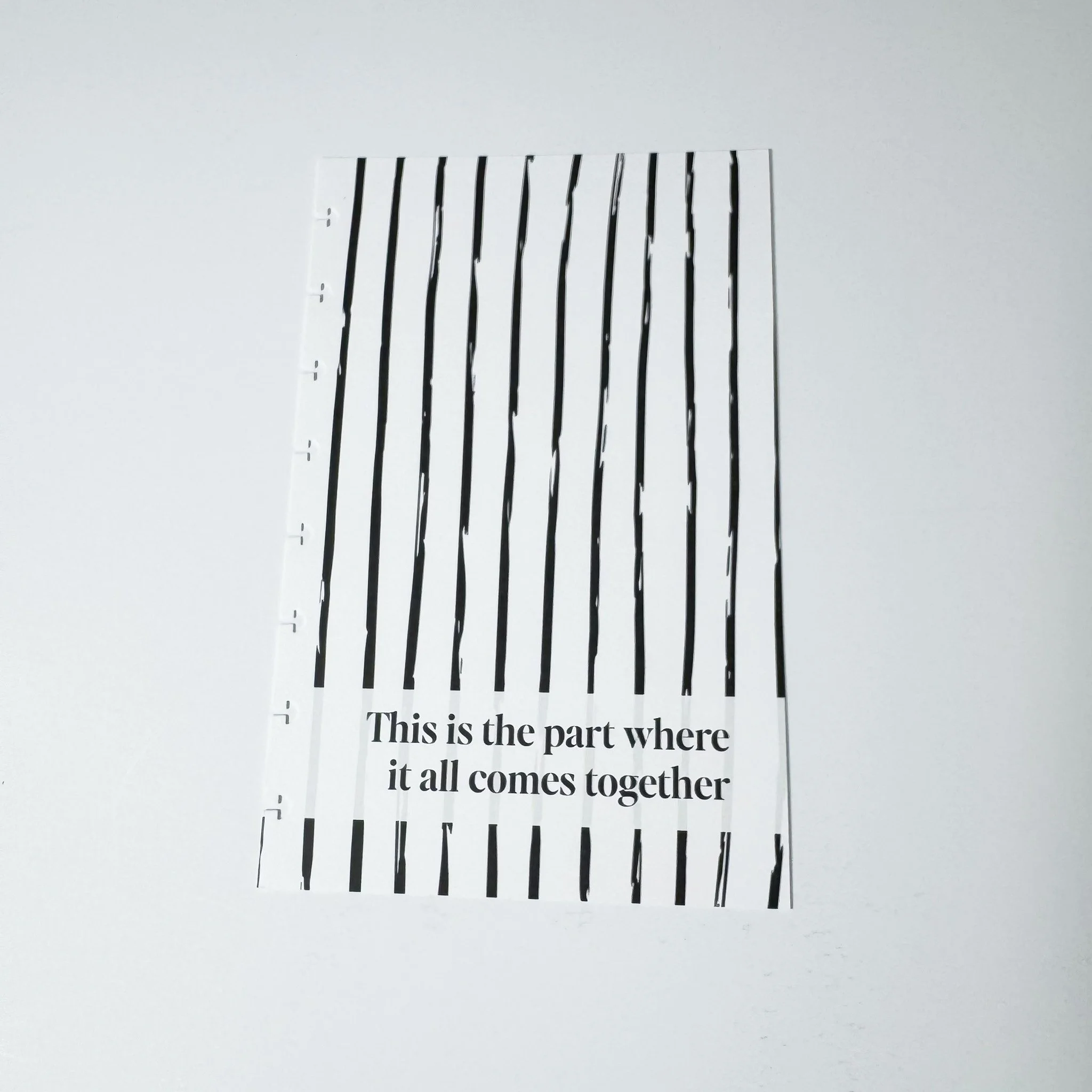 All Comes Together - Half Sheet Discbound Journal Dashboard
