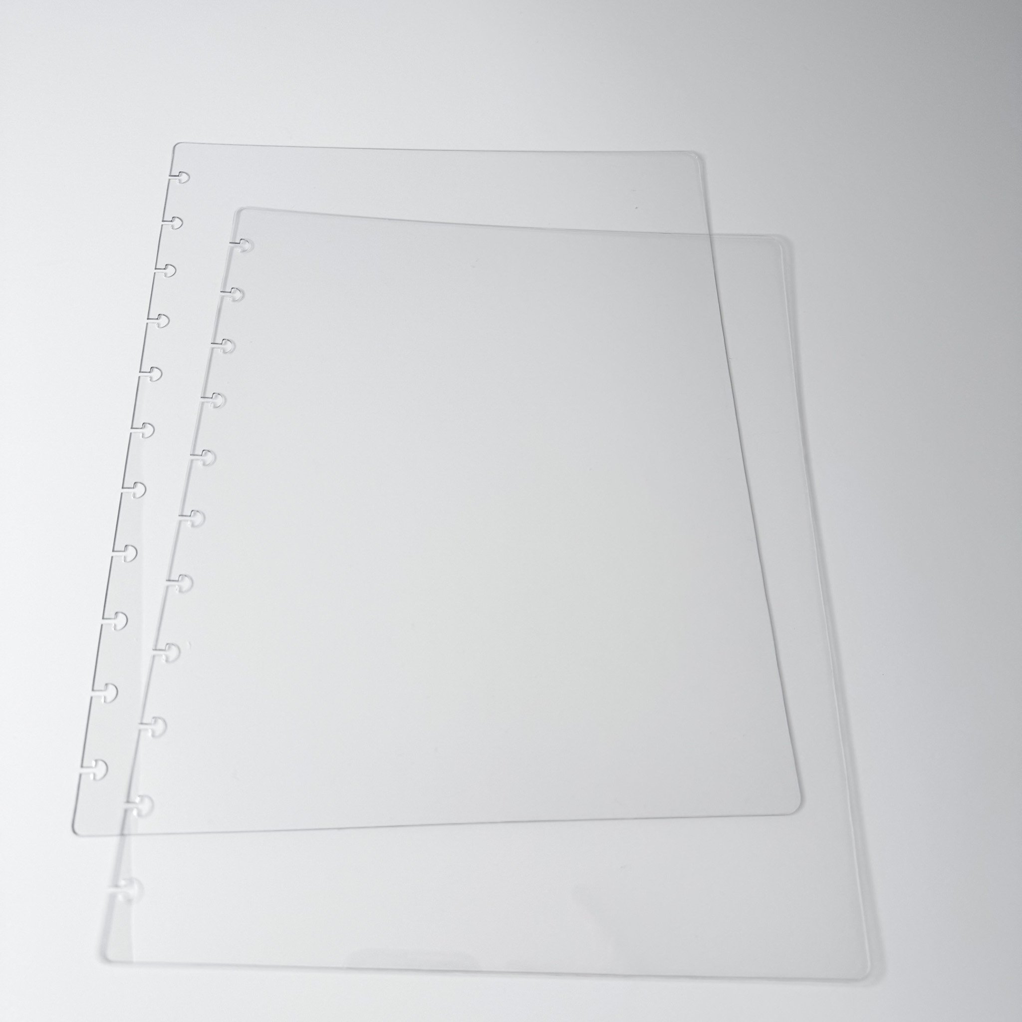 Crystal Clear Discbound Planner Covers