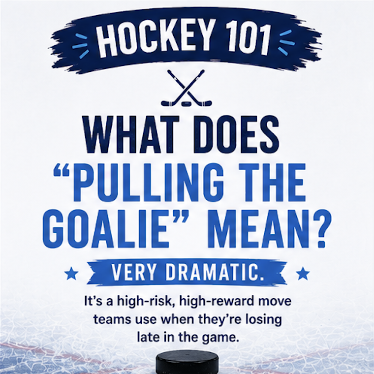 Pulling the Goalie