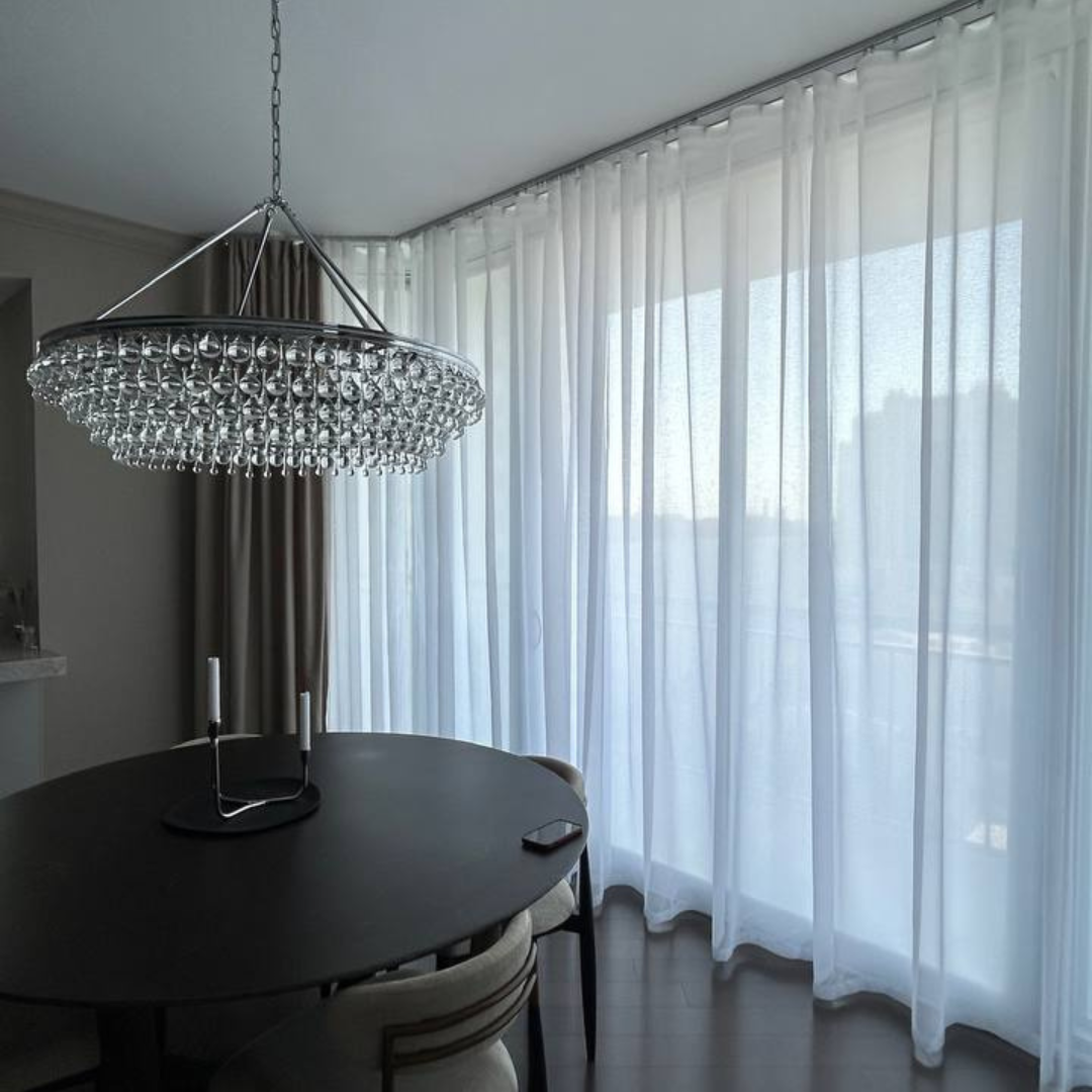 Sheer Curtains 120''