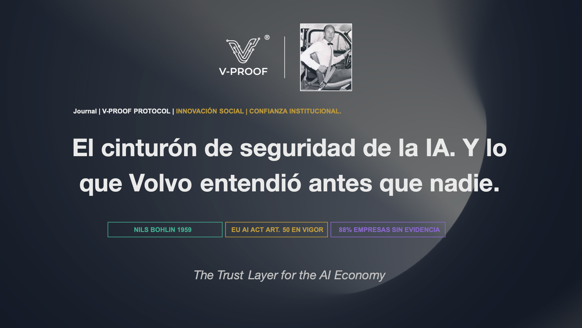 El cinturón de seguridad de la IA. Y lo que Volvo entendió antes que nadie.
