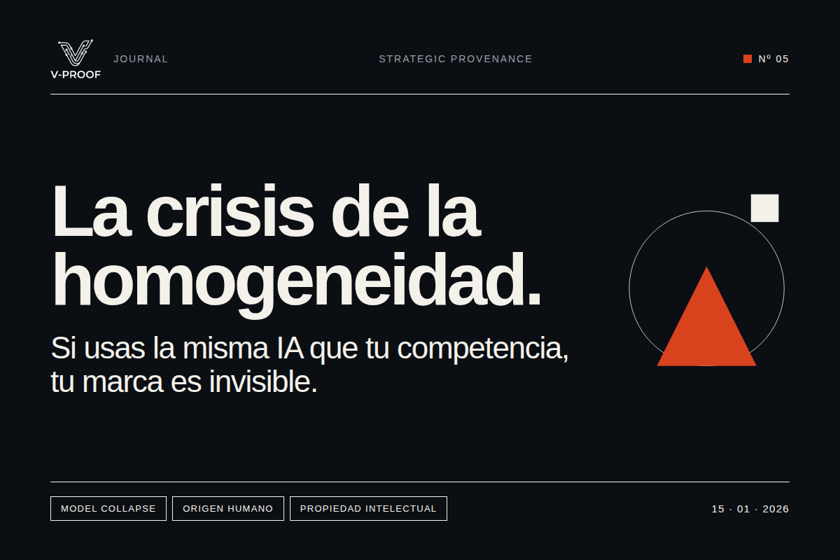 La Crisis de la Homogeneidad