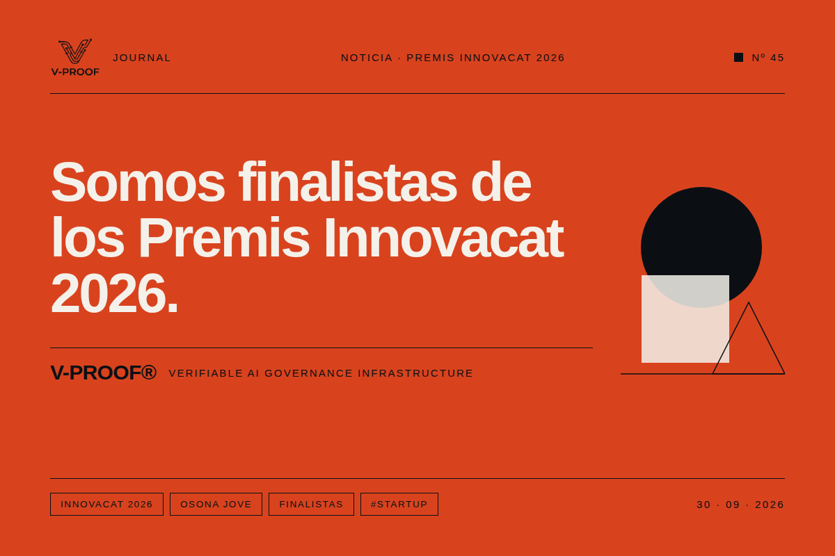 Som finalistes dels Premis Innovacat 2026