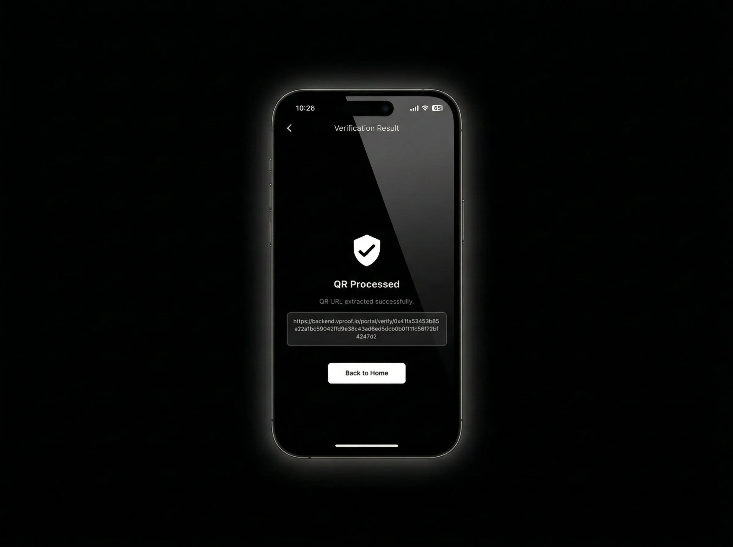 02. Kryptografische Validierung (QR-verarbeitet)