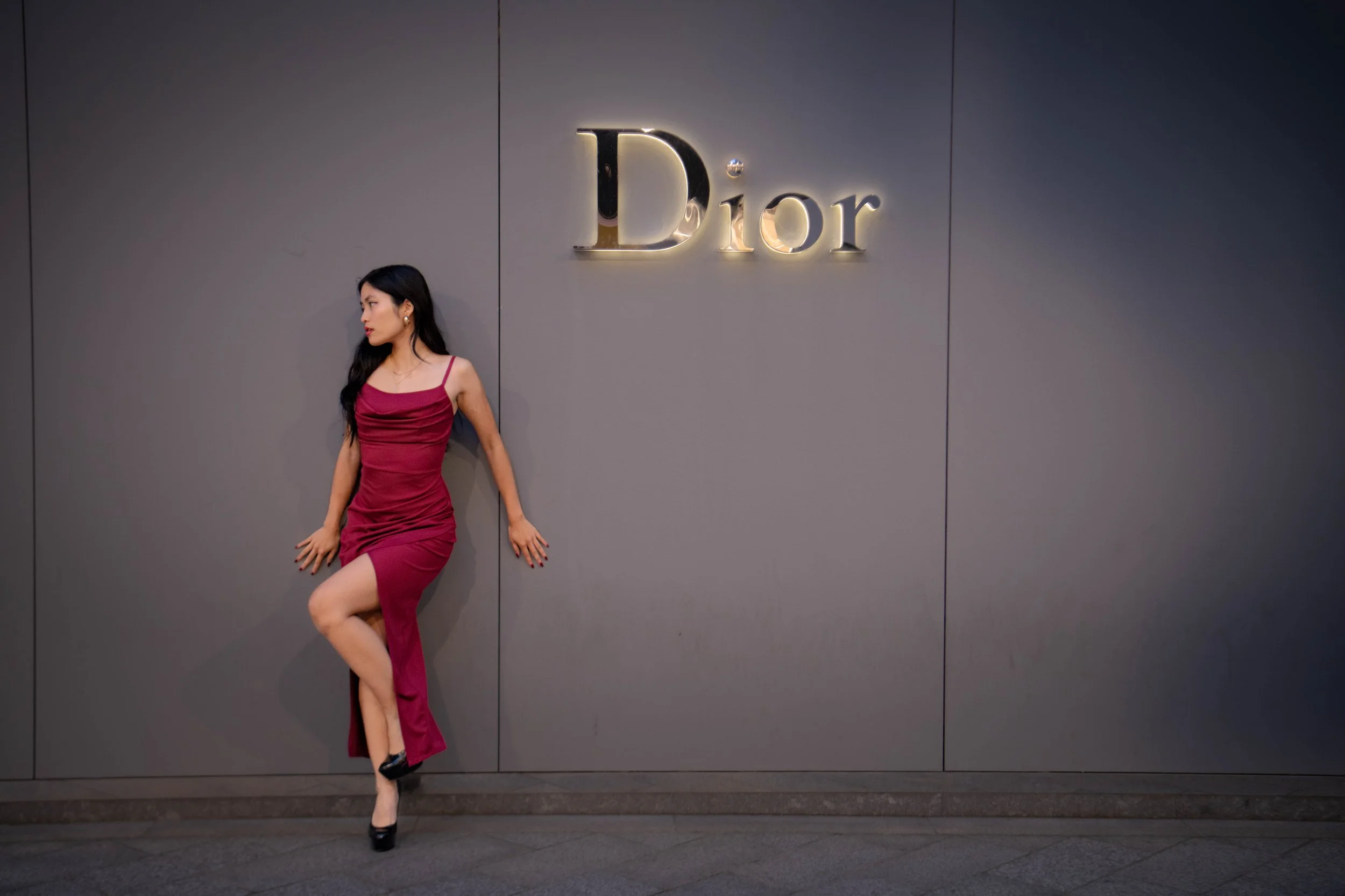 Model shooting Italy, portrait session