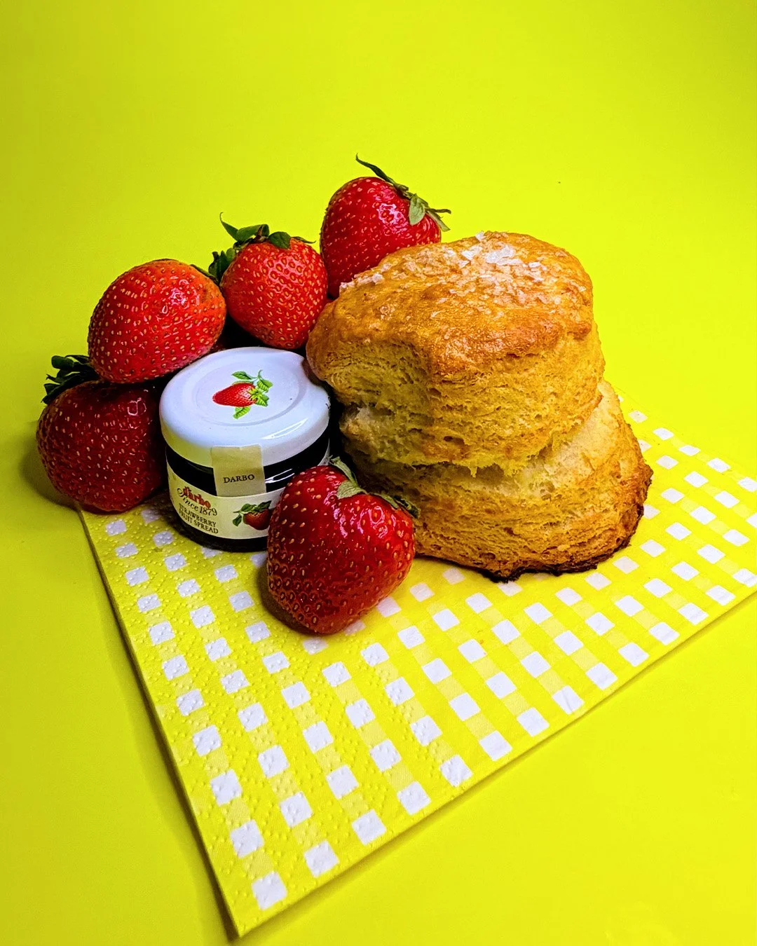 Strawberry Biscuit