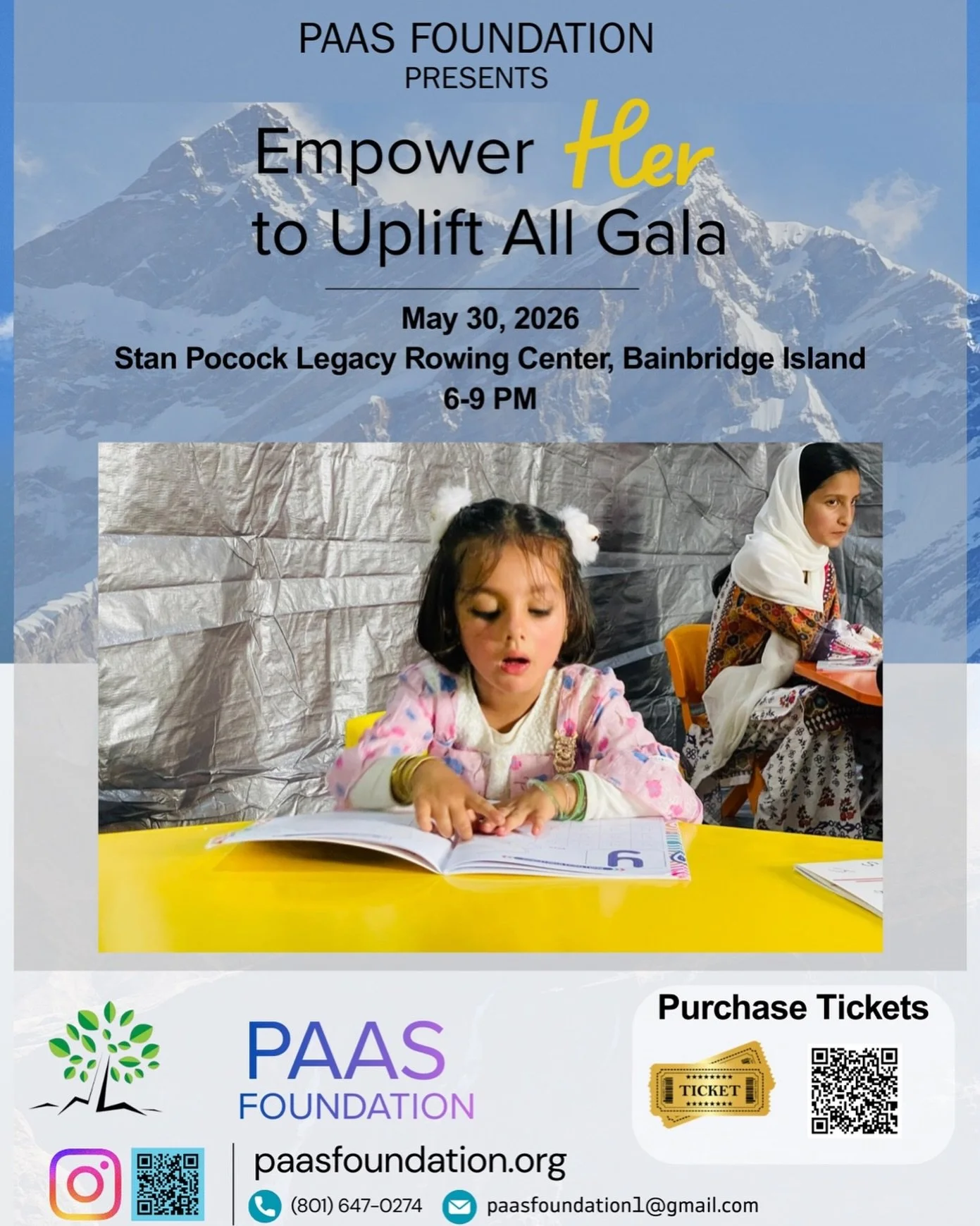 ✨ EMPOWER HER TO UPLIFT ALL✨
PAAS Foundation Gala 2026 is coming soon.
An evening of purpose, empowerment, and impact.

🎟️ Tickets available &mdash; link in bio