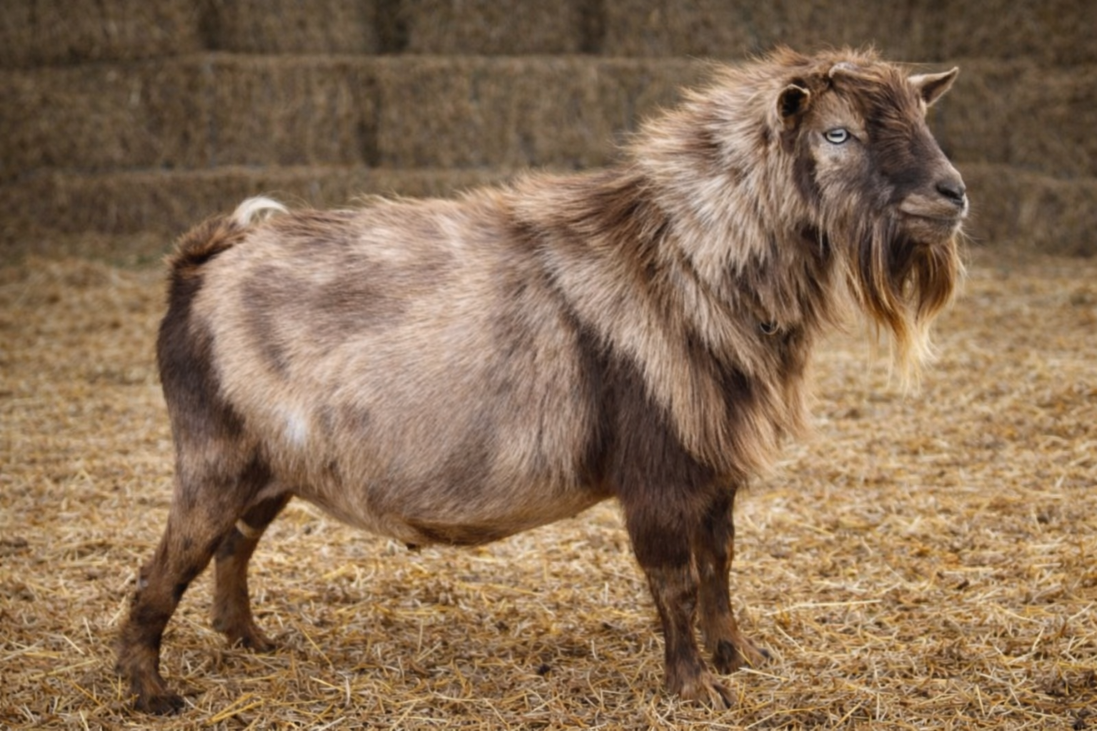 Nigerian dwarf buck with moonspots for breeding in Conifer, CO.