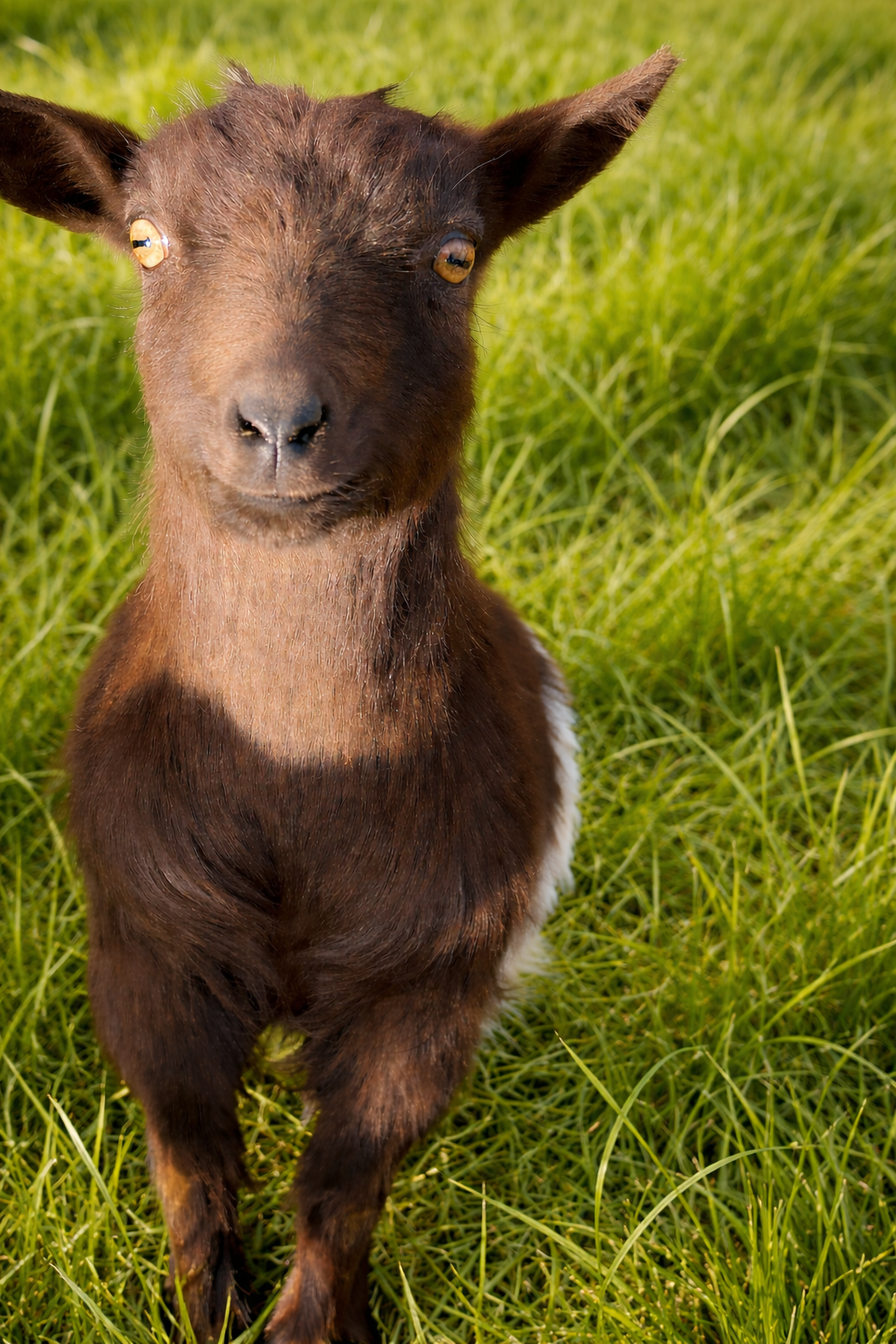 Cocoa, great dairy lines for a Nigerian dwarf goat in Conifer, CO.
