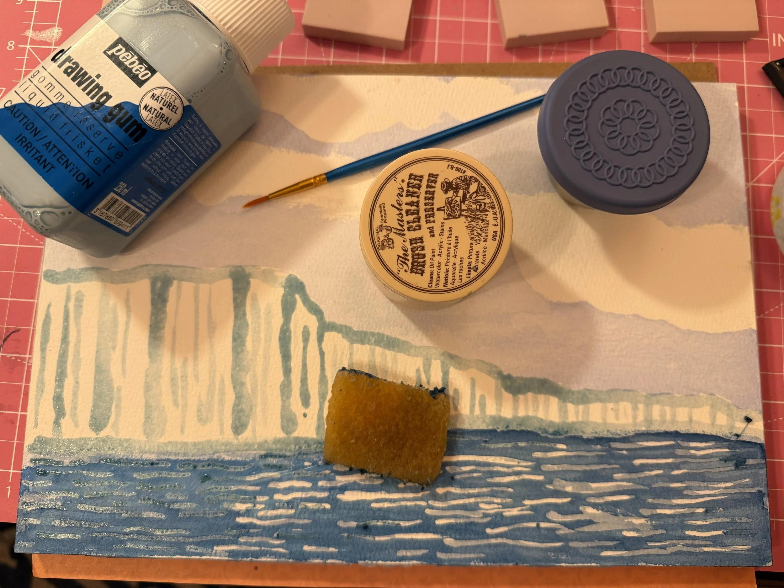 Mastering Masking Fluid