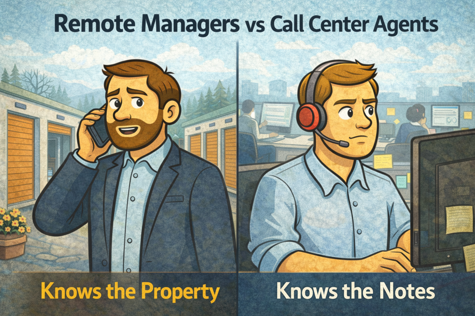 Remote management isn’t a call center: