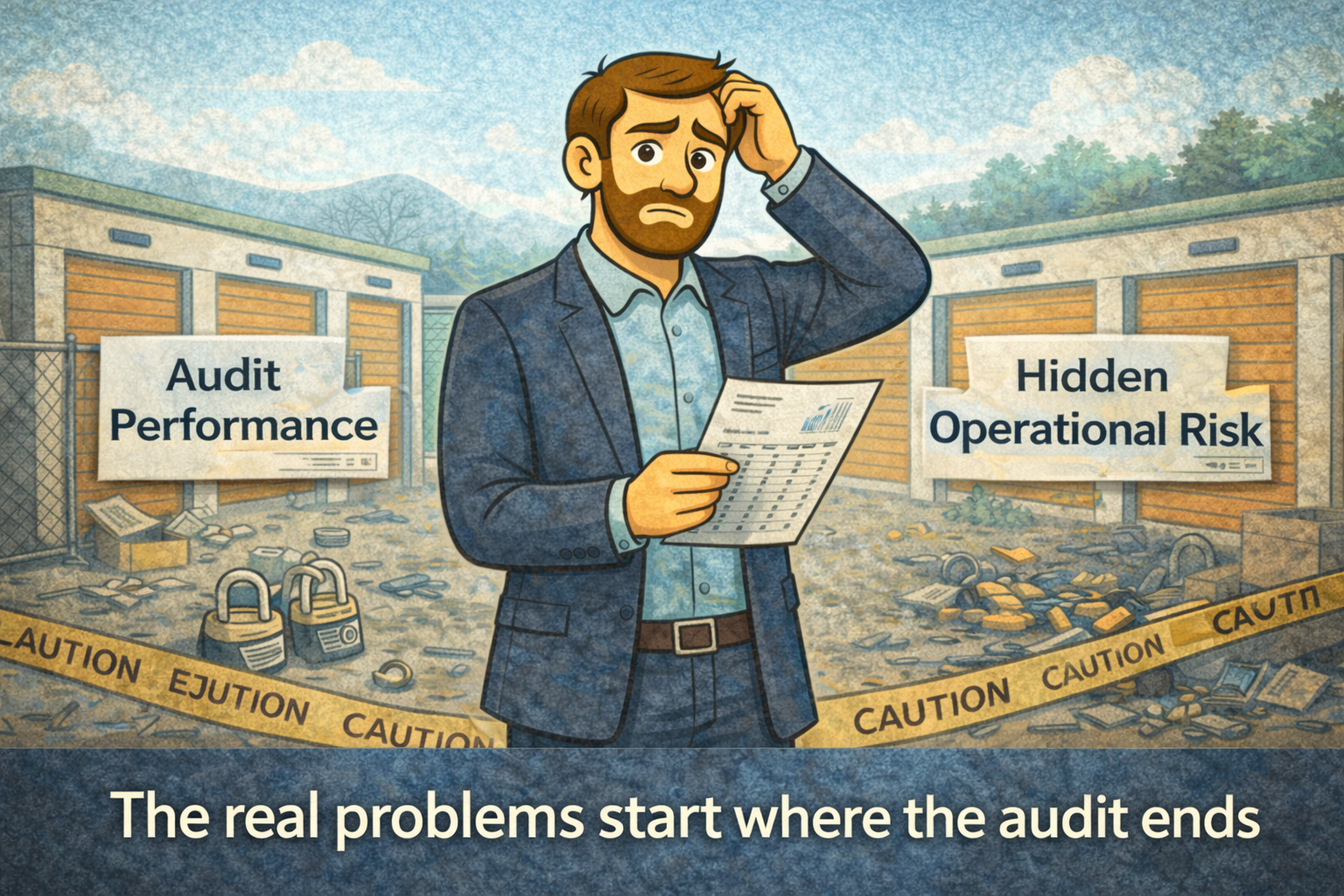 The Real Problems start where the audit ends: