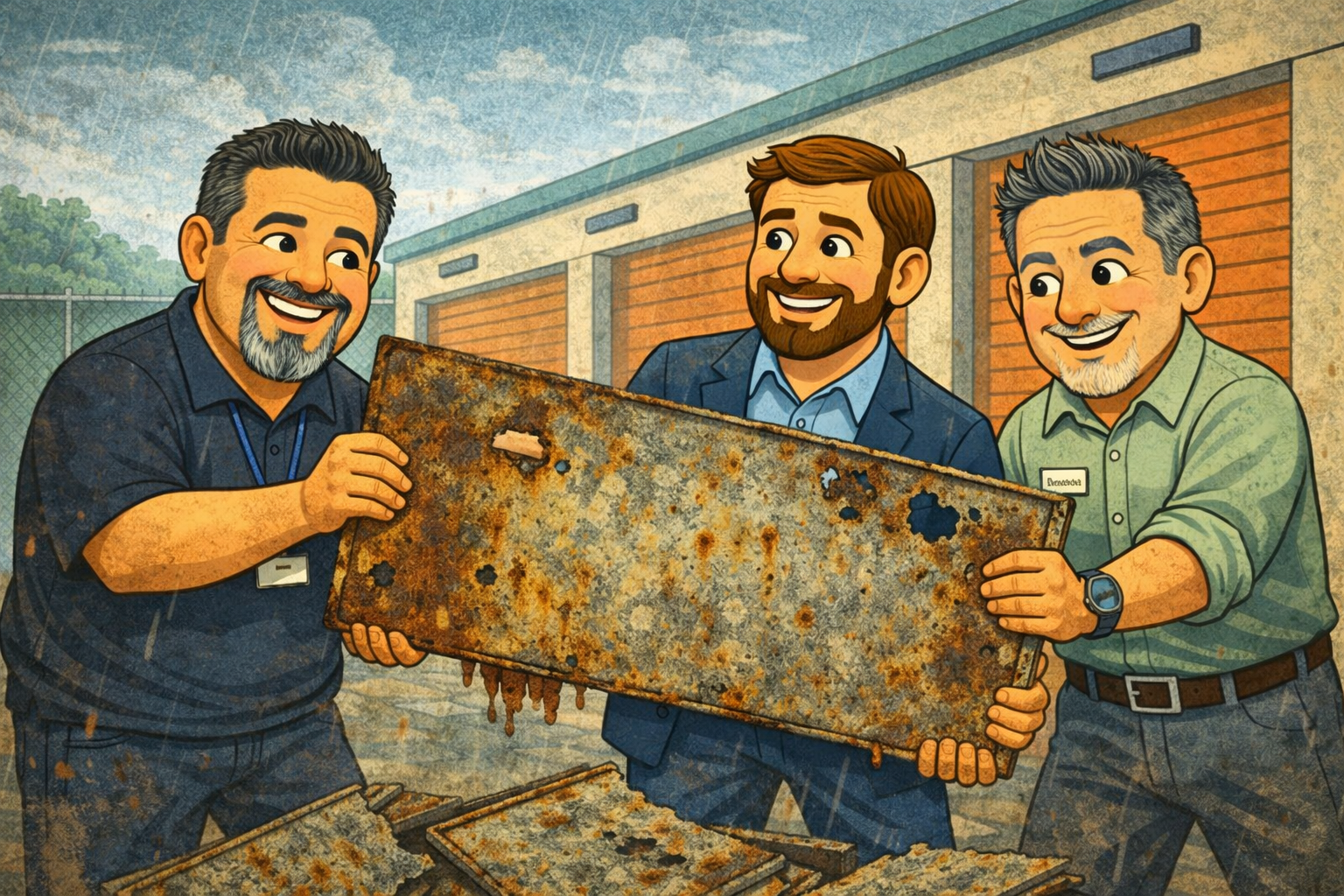 Getting Shots With My Bosses… Tetanus Shots: