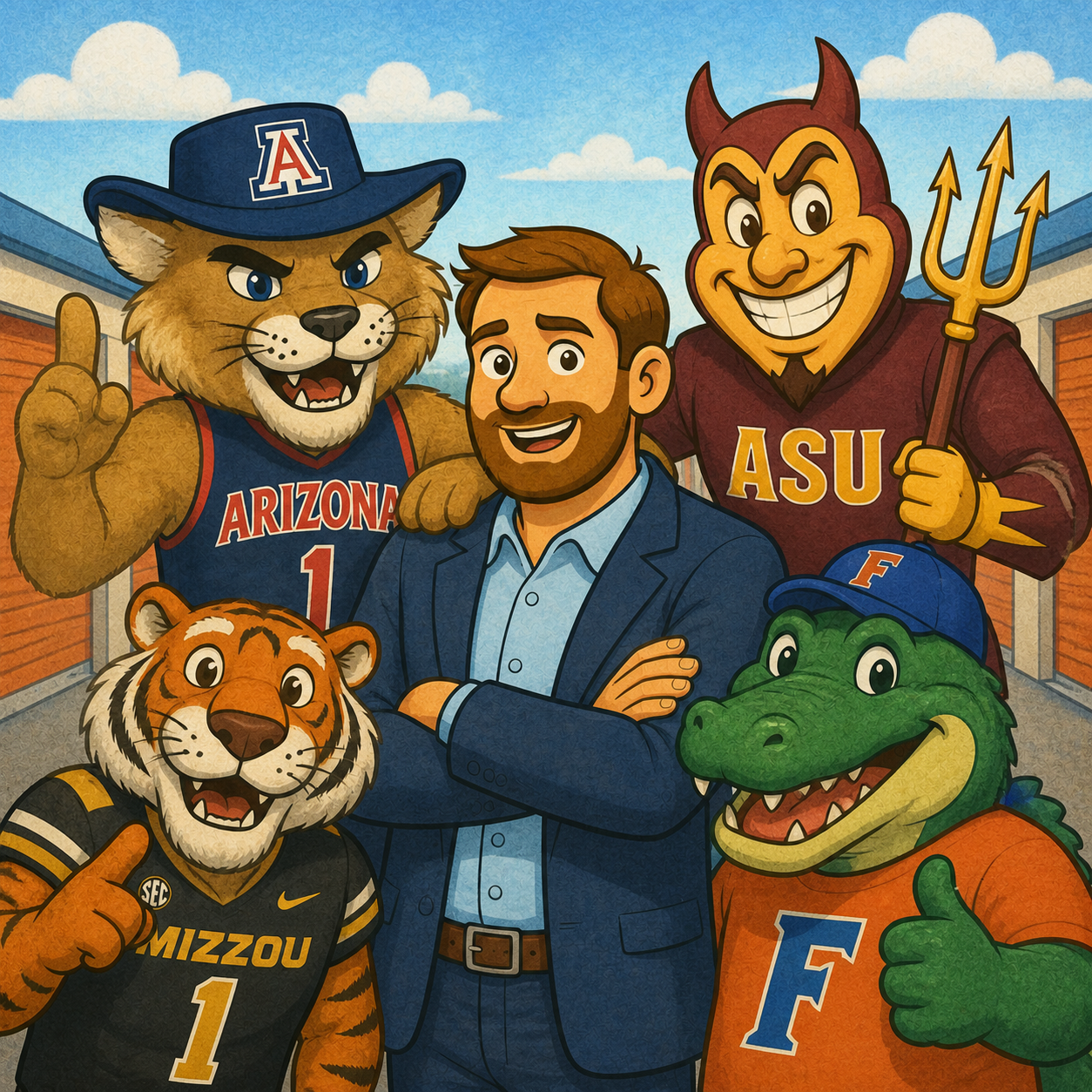 Full today. Empty tomorrow. Welcome to student storage: