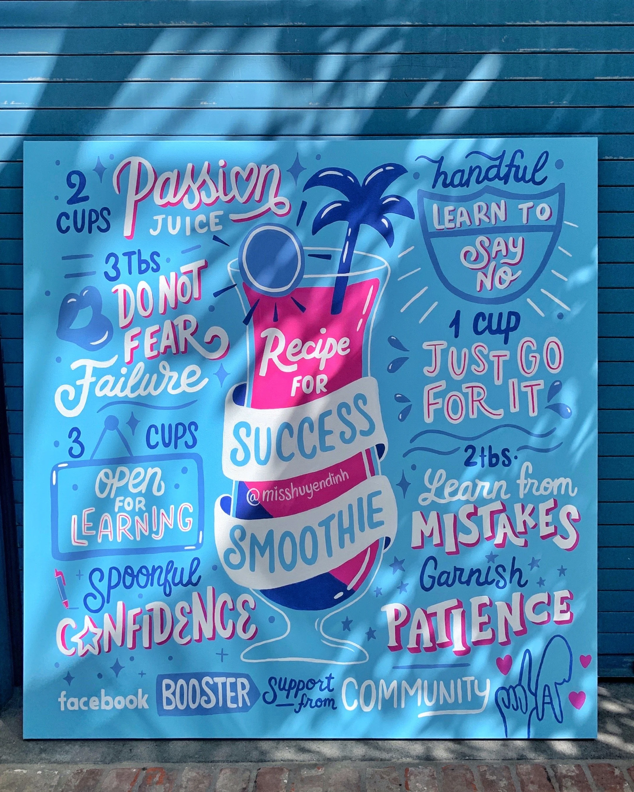Facebook Mural