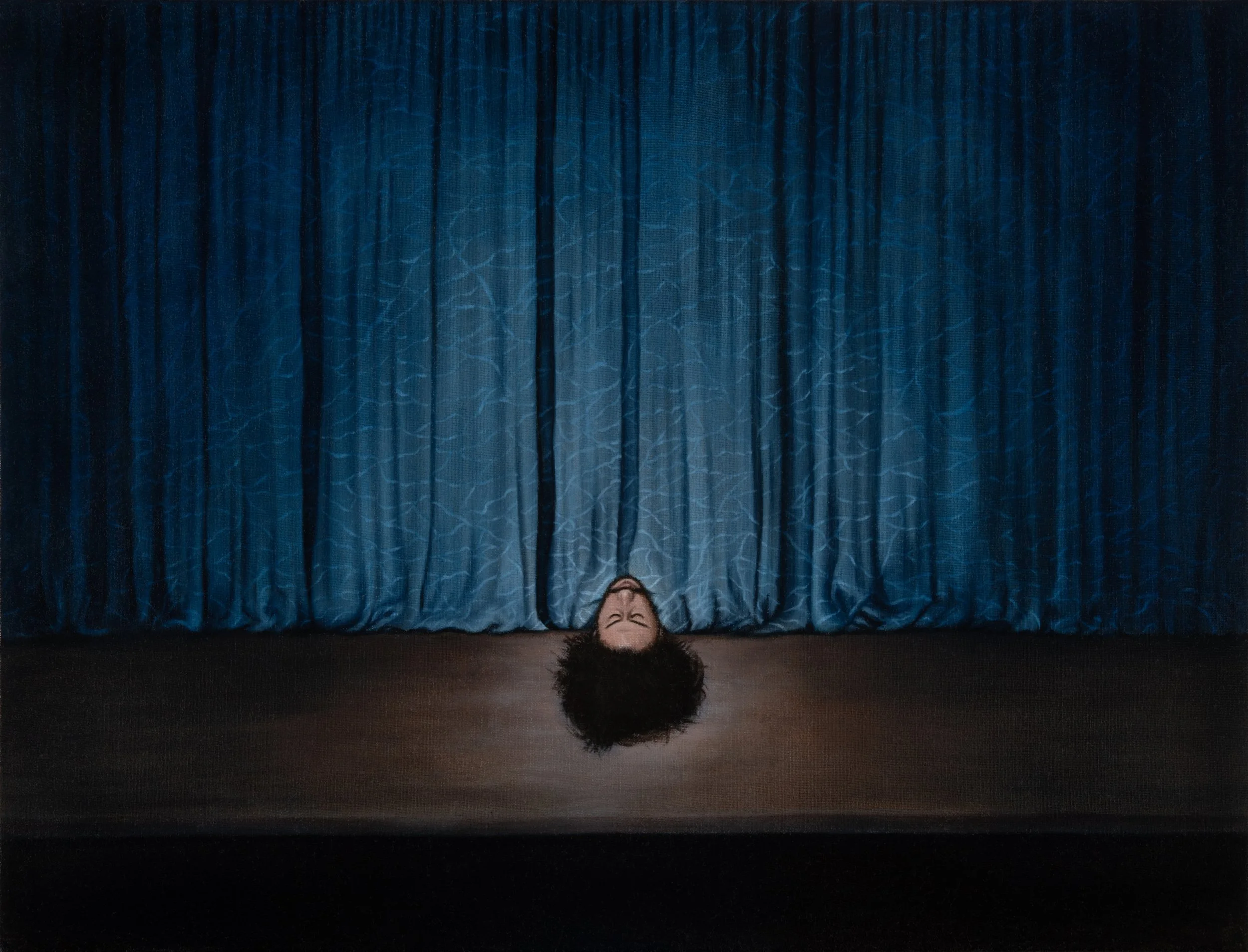 The Drapery Falls I, Oil on Canvas, 80x60 cms, 2025