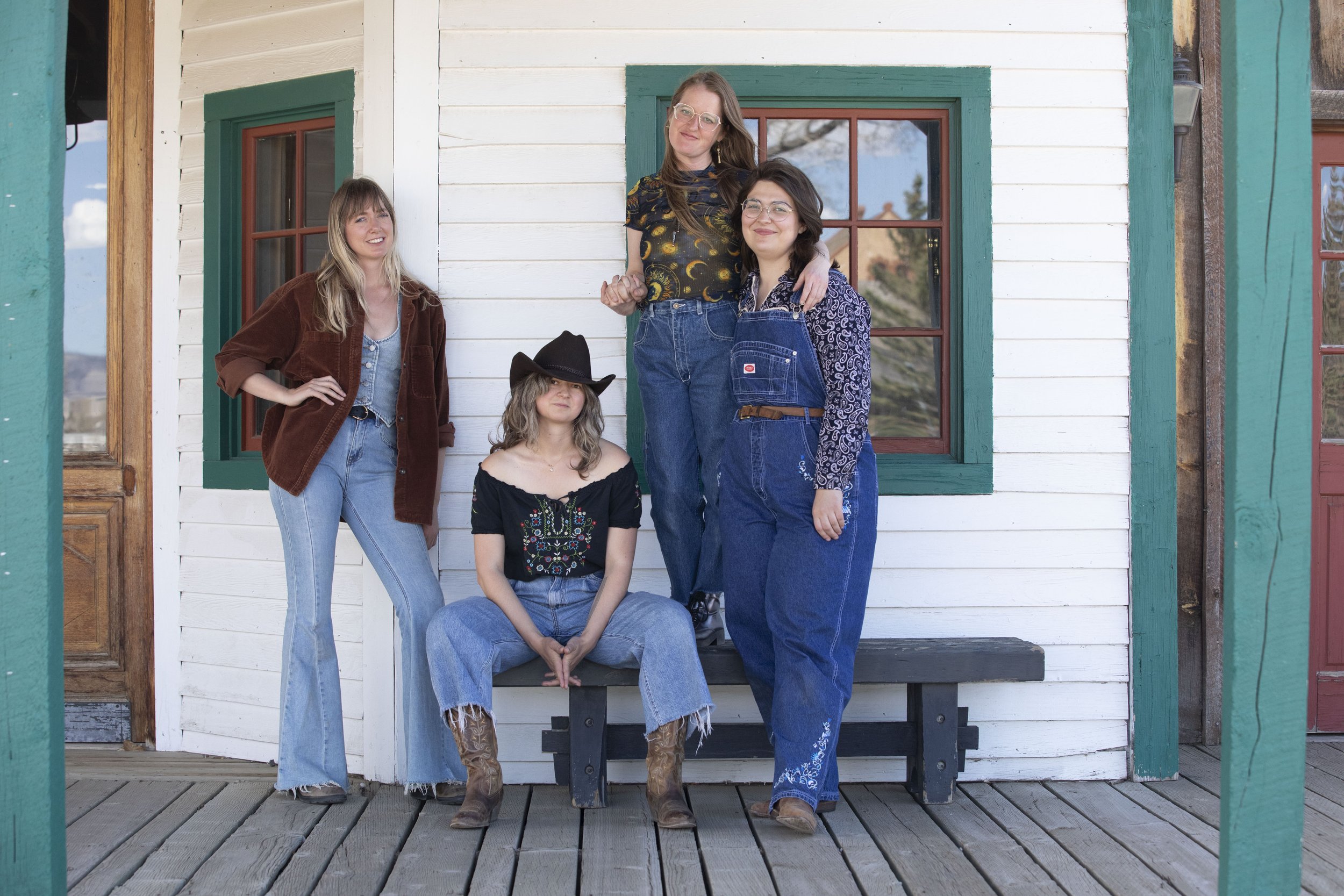 Bluegrass superstars Big Richard in a photograph taken during a Western AF Shoot.