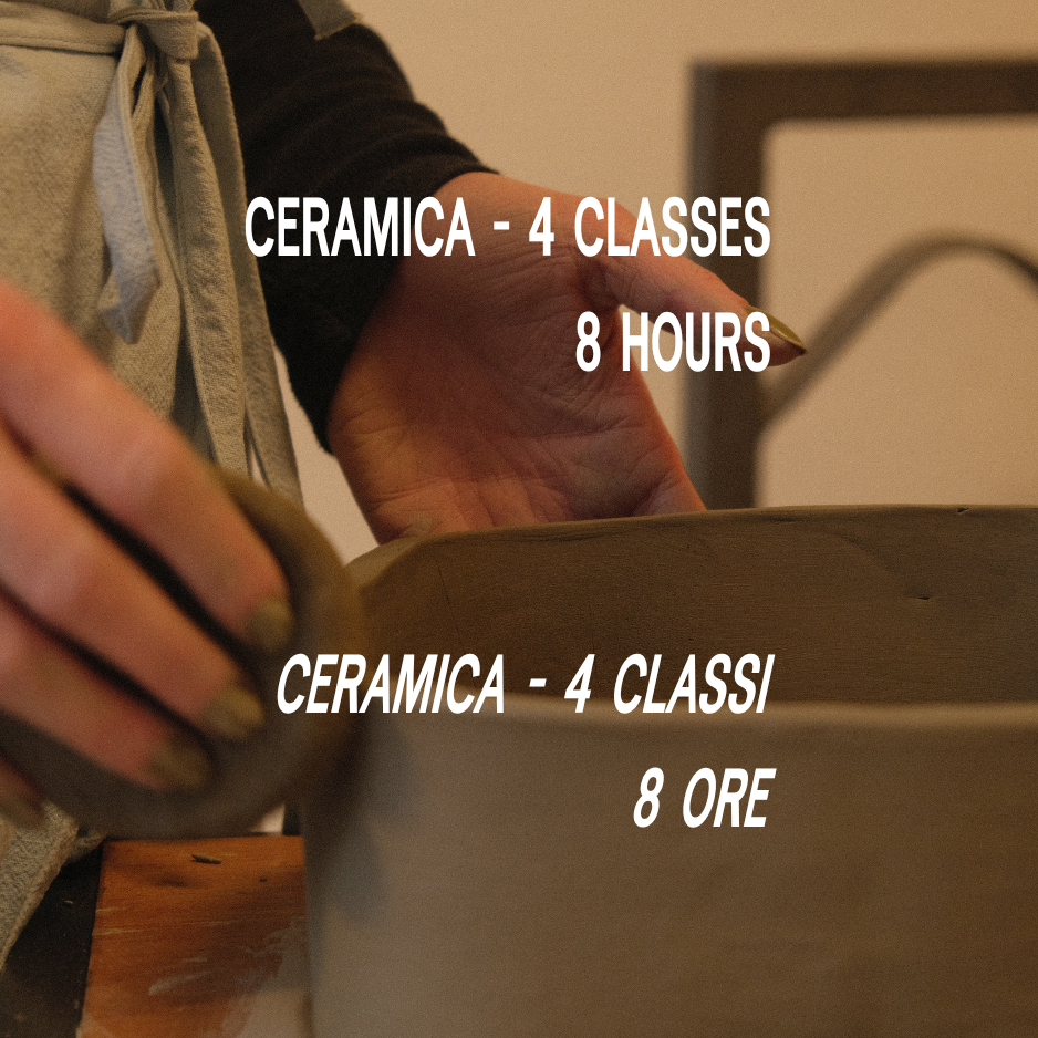 CERAMICA - 4 CLASSES