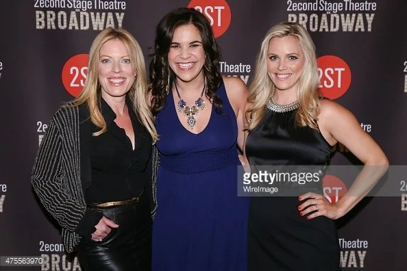 Sherie Rene Scott, Lindsay Mendes & Monica Potter at 2ND Stage Gala