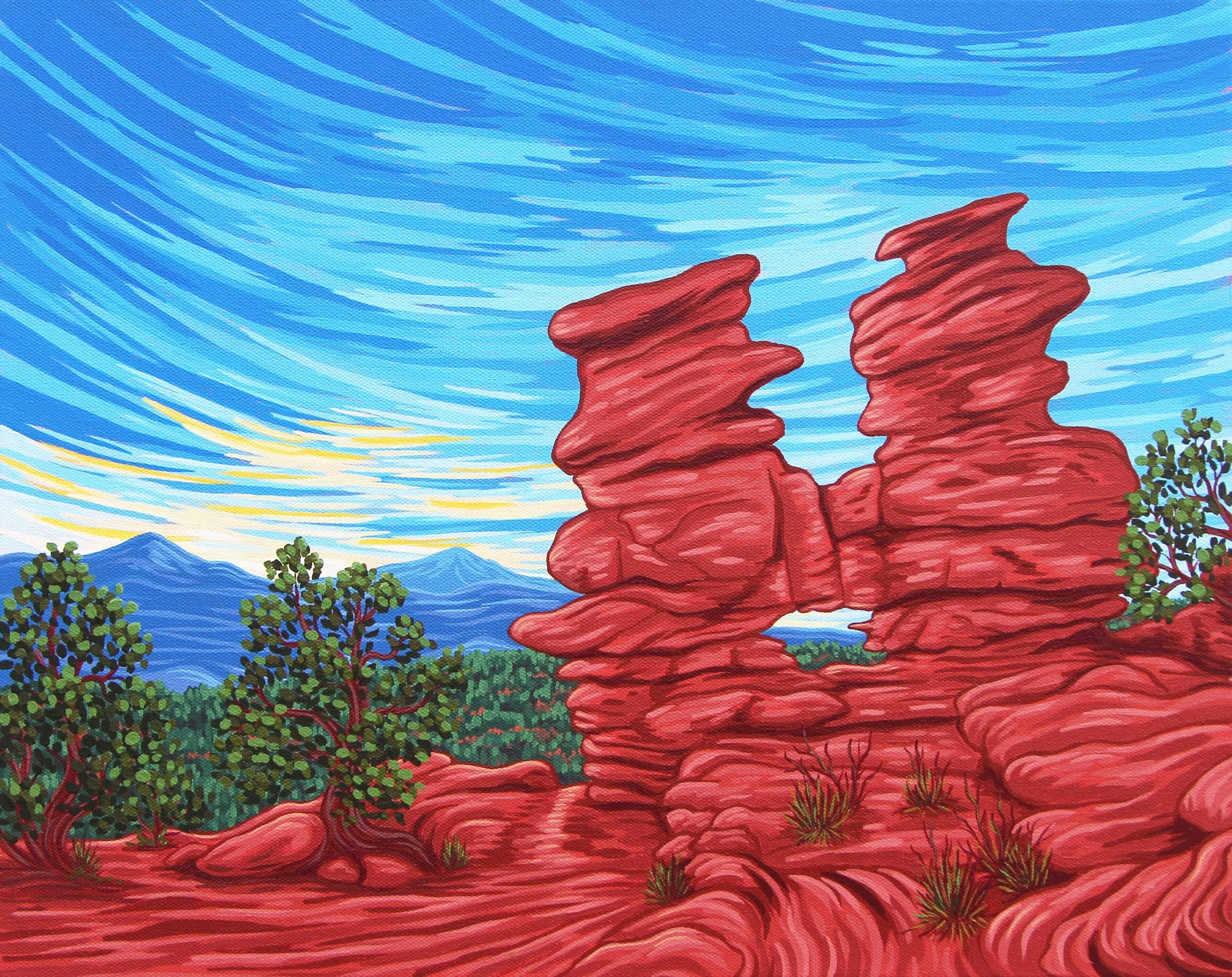 Siamese Twins Early Evening