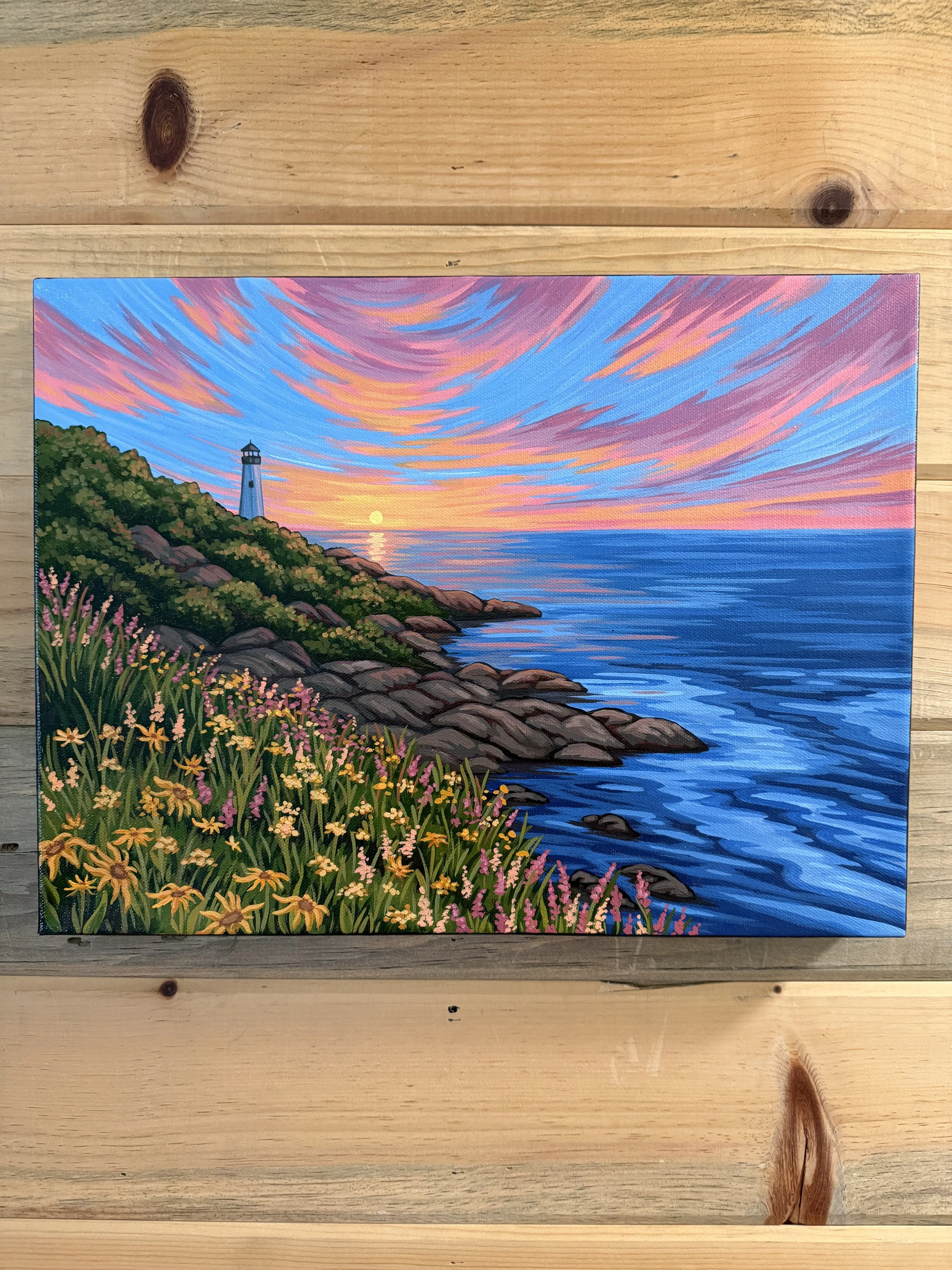 "Daybreak" Original Acrylic Painting