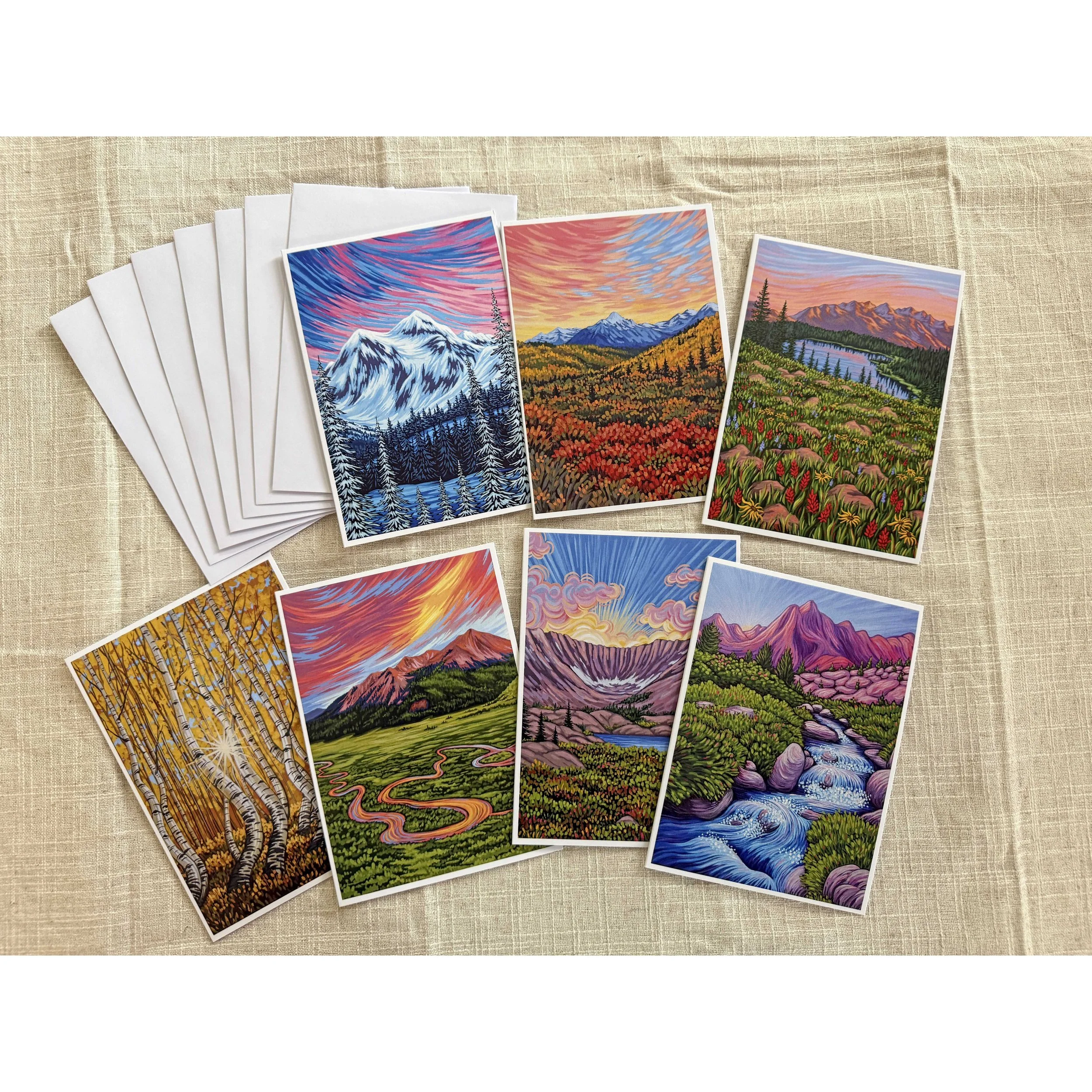 Outdoor Adventures Note Card Set