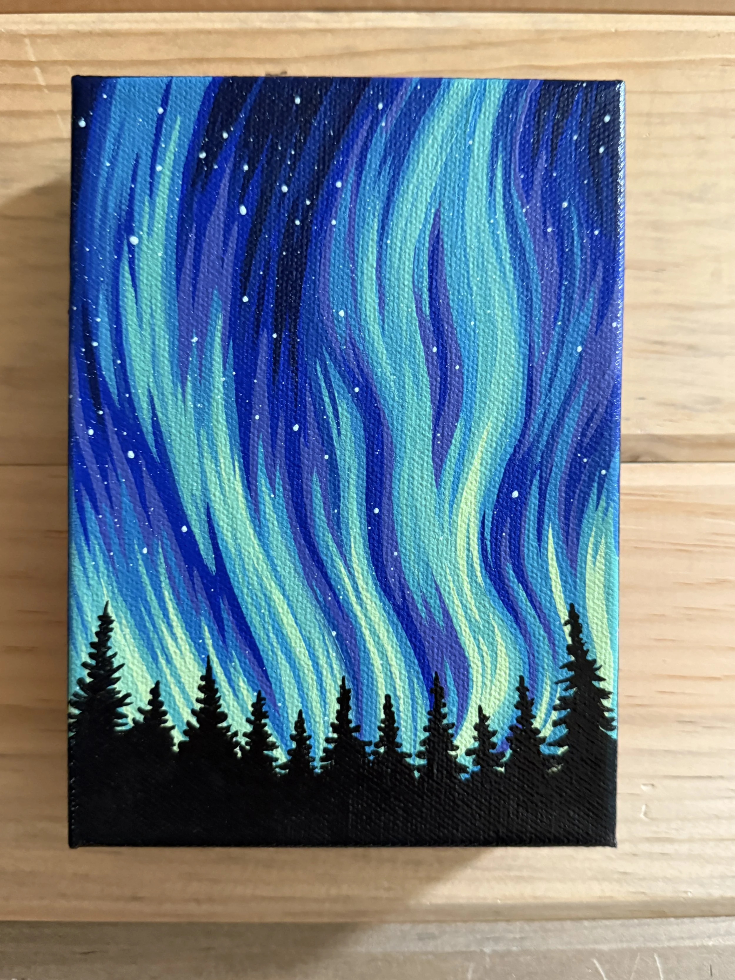 "Aurora 1" Original Acrylic Painting