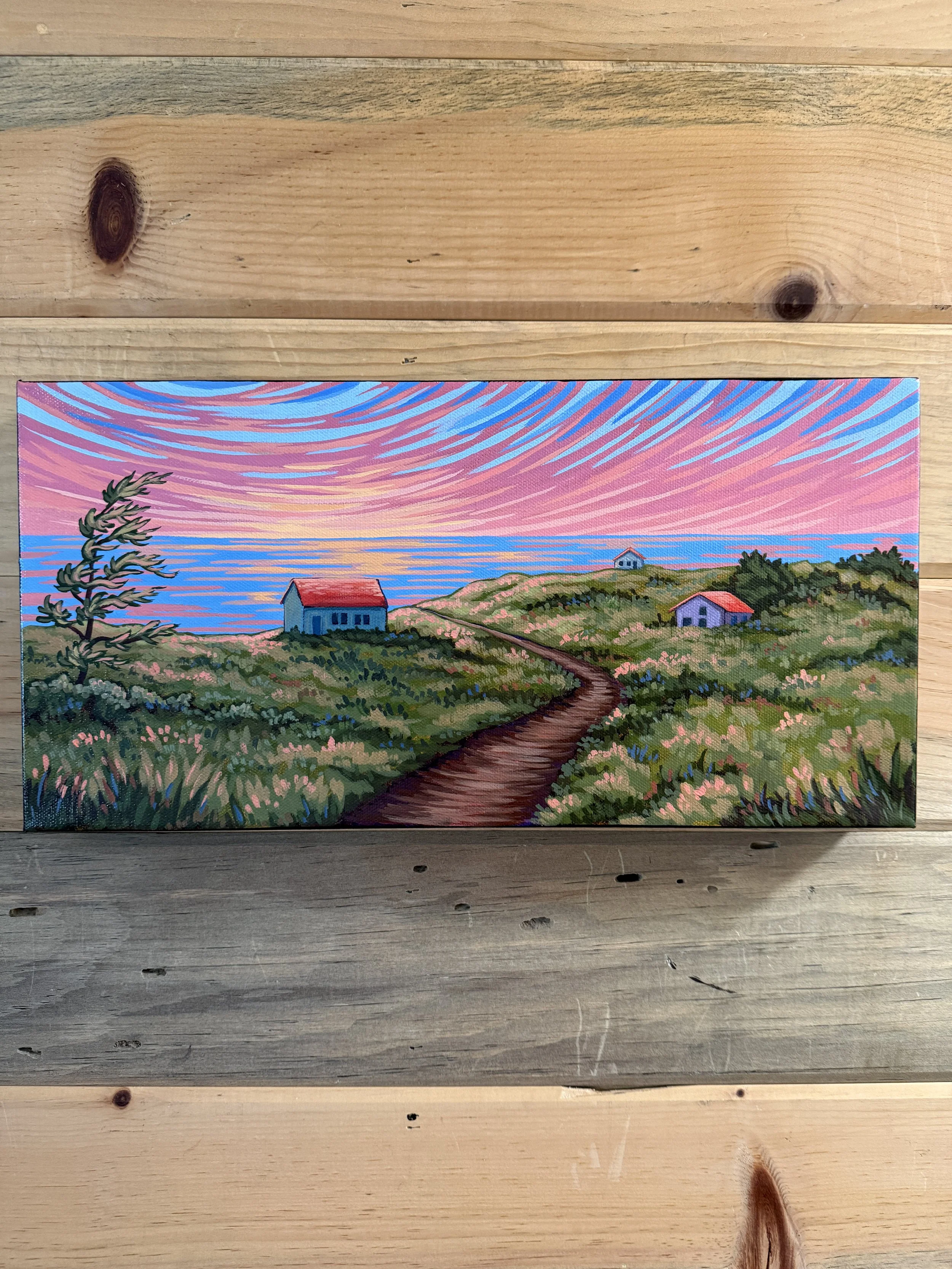 "Pastoral Peace" Original Acrylic Painting