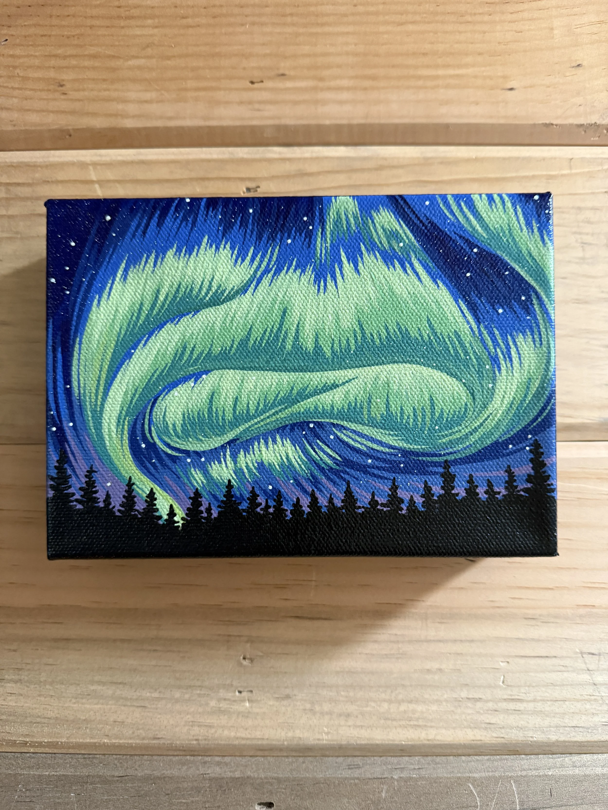"Aurora 3" Original Acrylic Painting