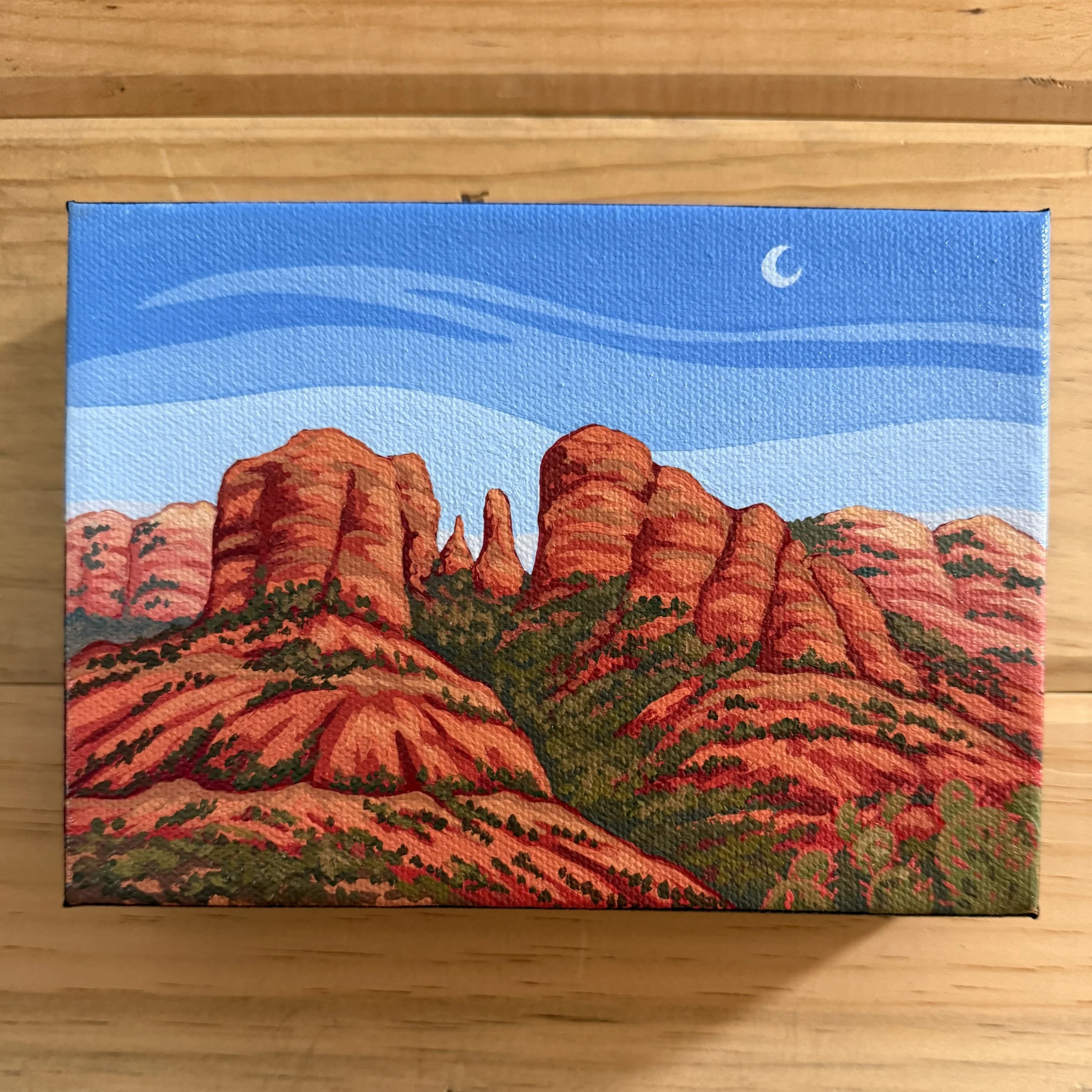 Sedona original acrylic painting