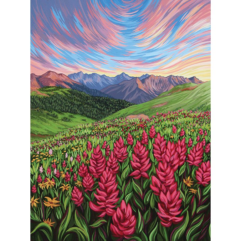 Summer Wildflowers Print