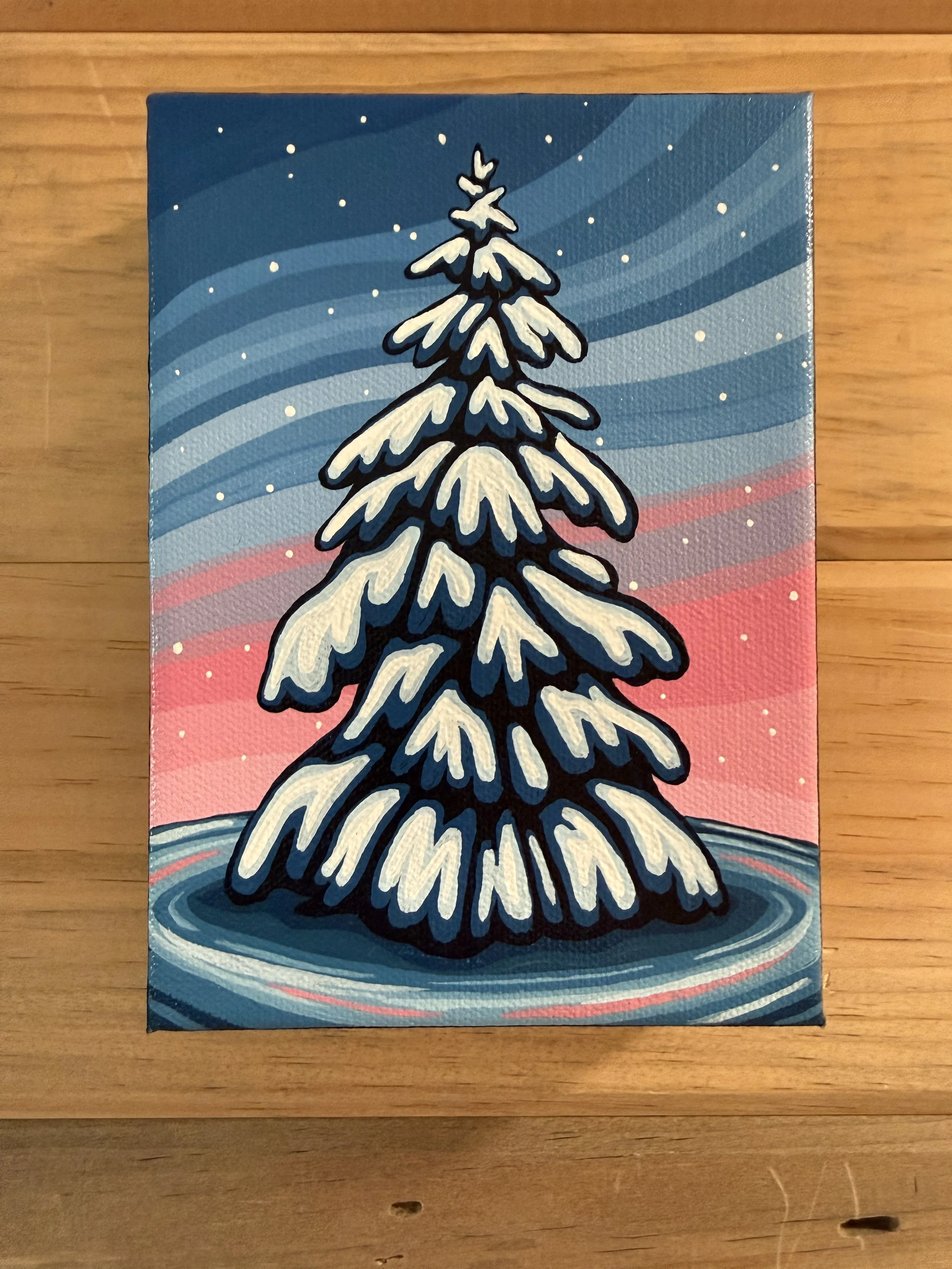 "Cozy" Original Acrylic Painting