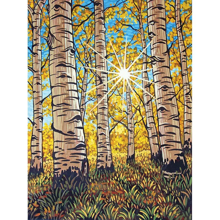 Golden Brilliance Print