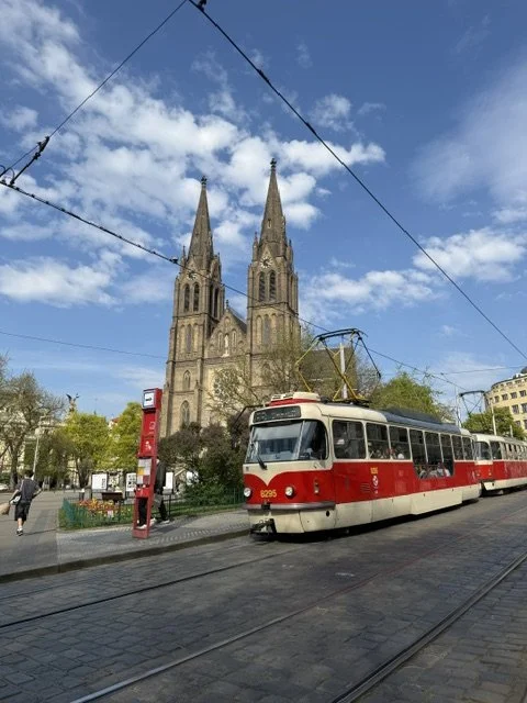A Prague tram