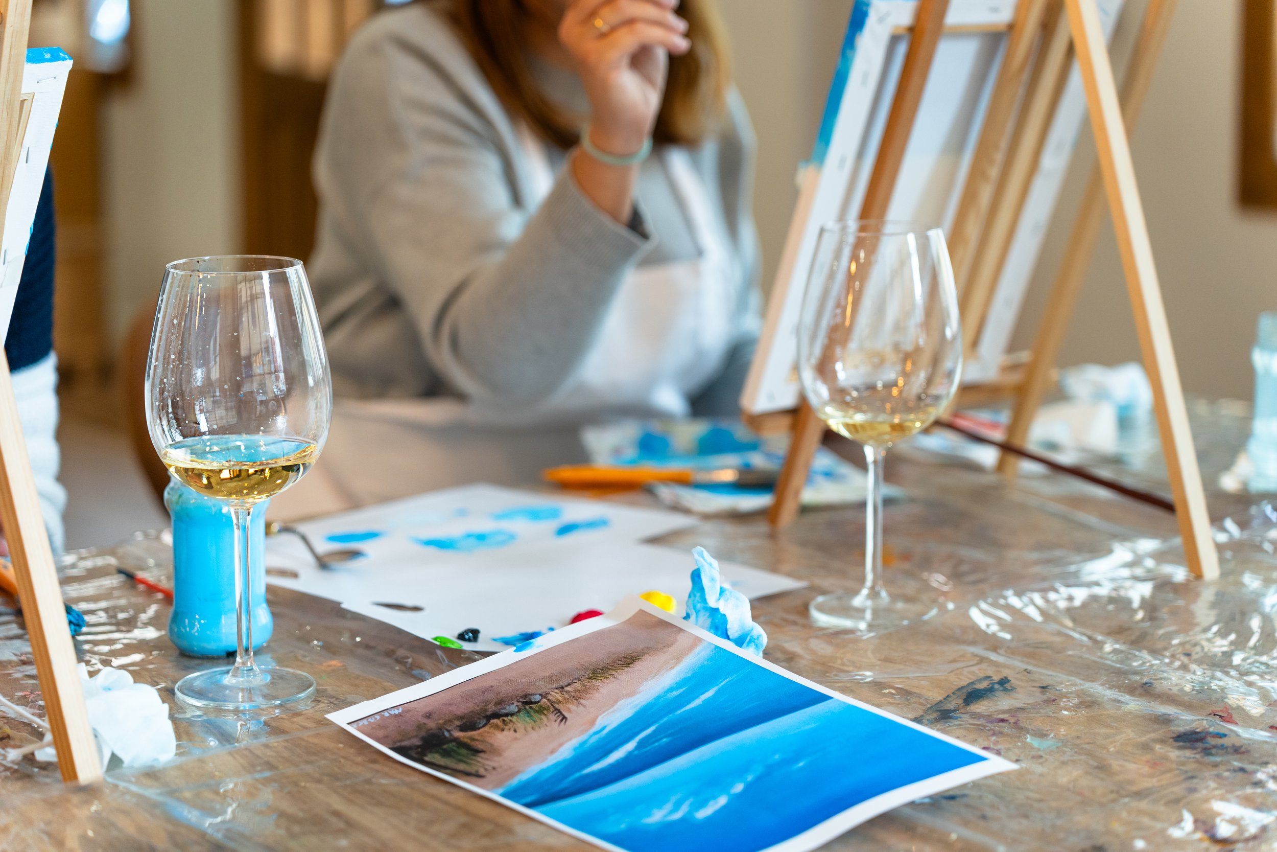 Pinot &amp; Picasso Art Workshop - Spark Series 