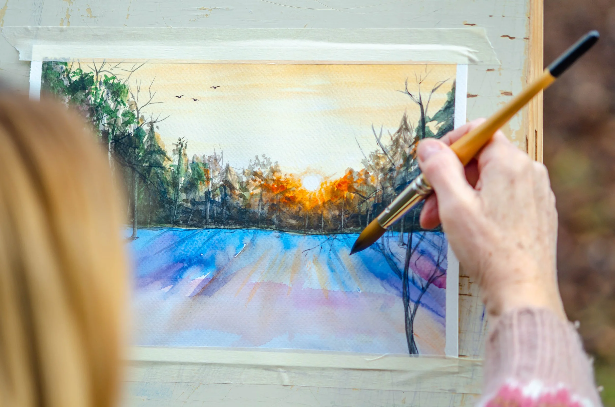 Sunsets &amp; Sangria Art Workshop - Spark Series