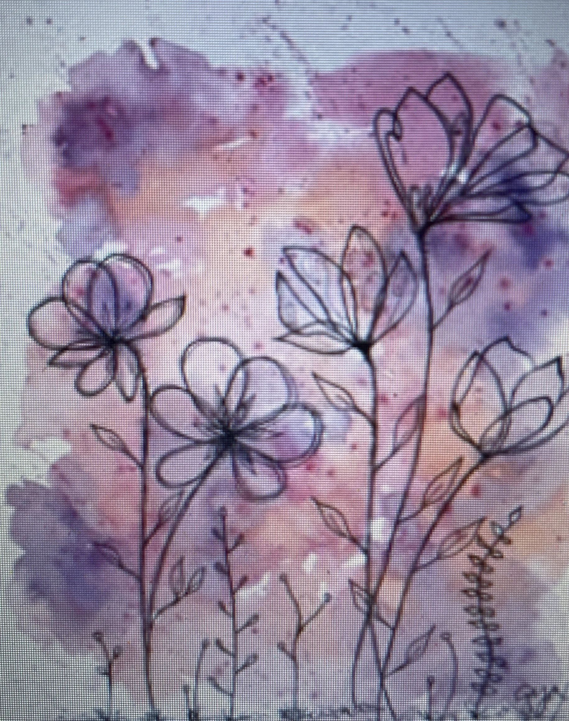Pinot & Petals Watercolor Floral Workshop