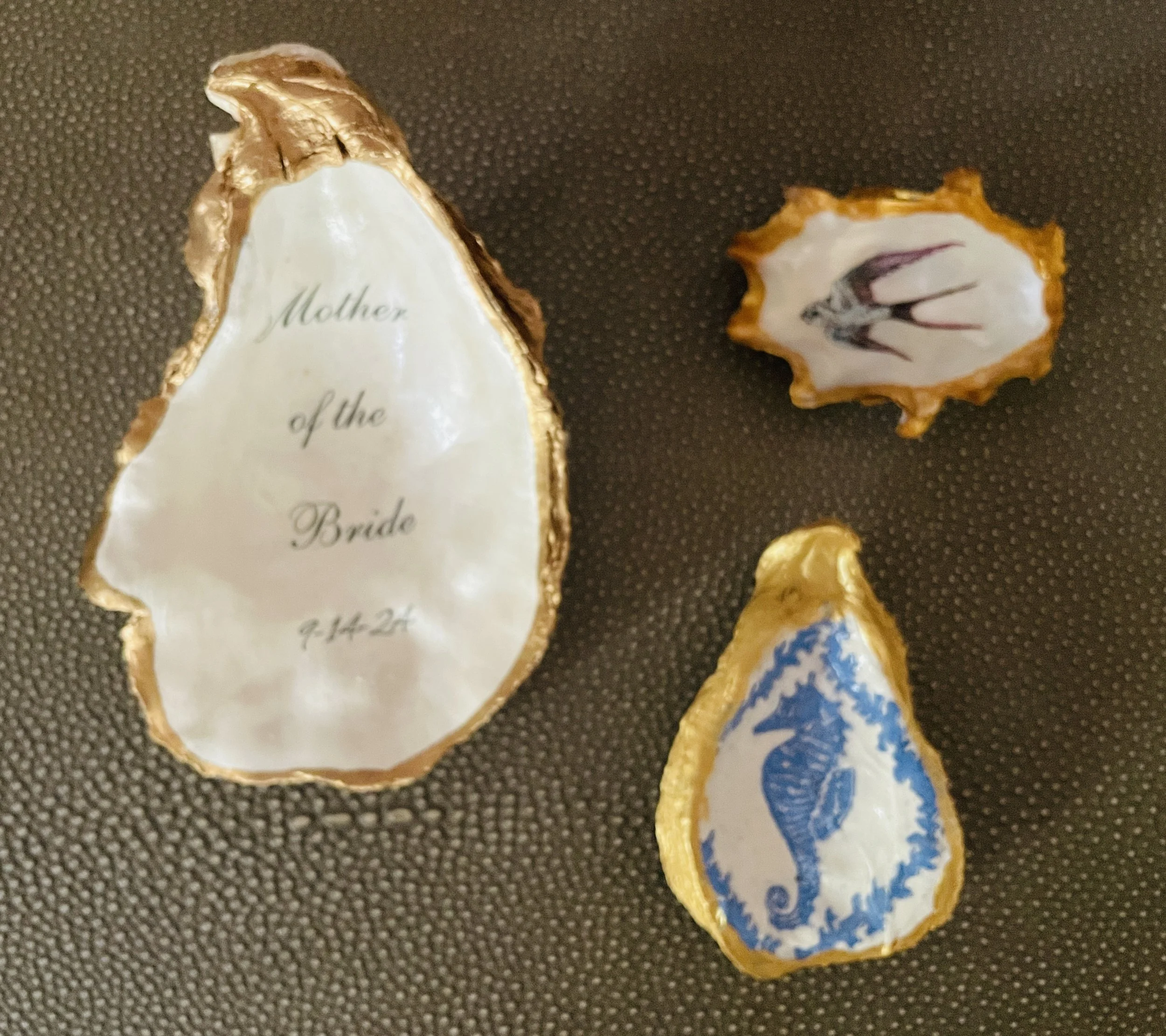 Syrah & Sea Shells Acrylic + Collage Workshop