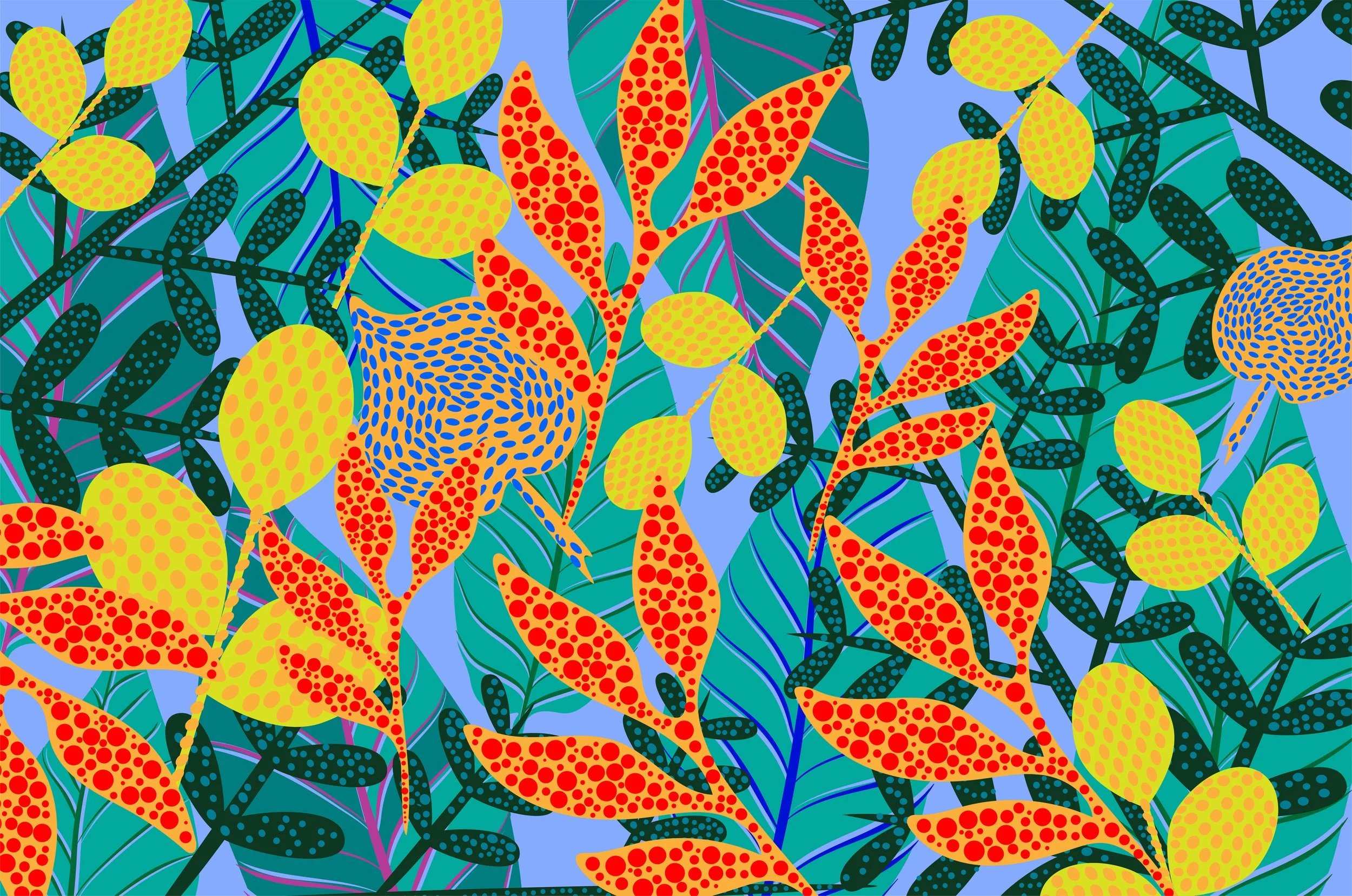 Wild Florals In Motion Acrylic Workshop