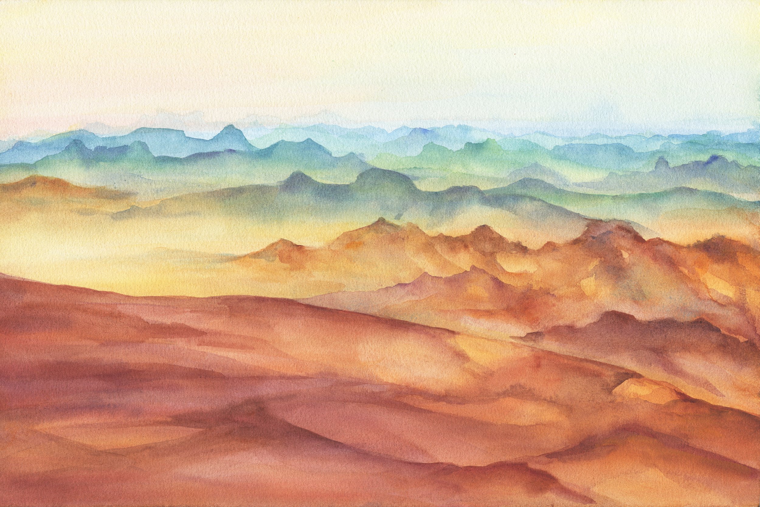 The Painted Desert Watercolor Workshop 
