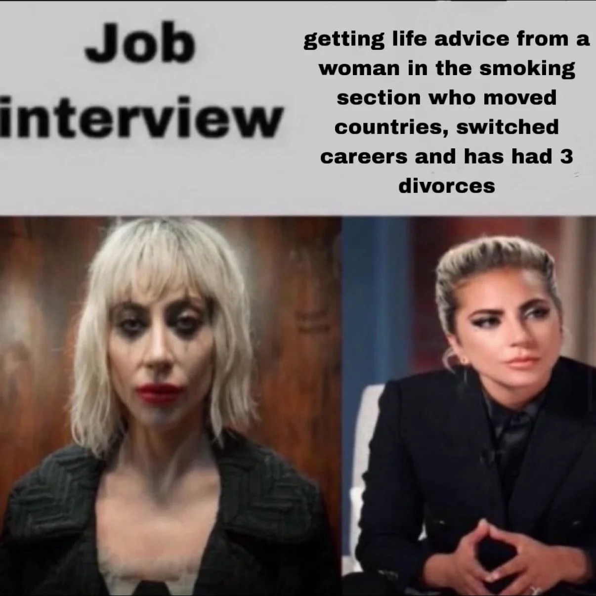 no husband of mine will be working in finance