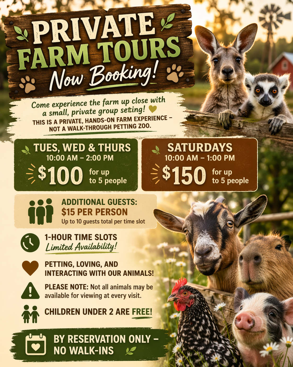 Private Farm Tours