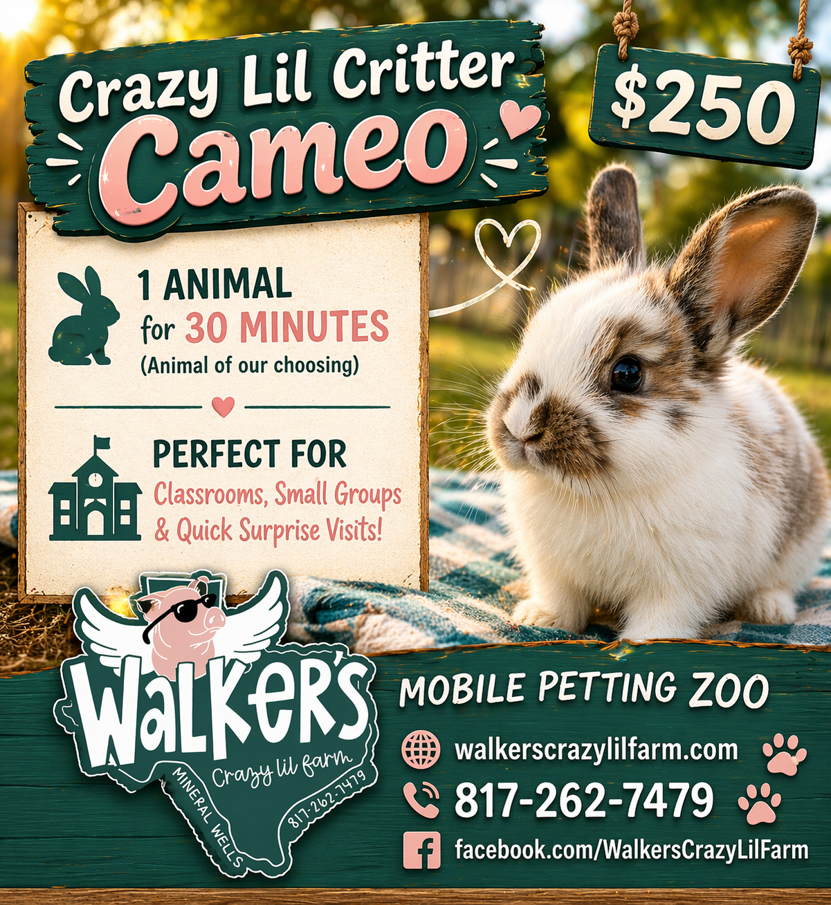 Crazy Lil Critter Cameo