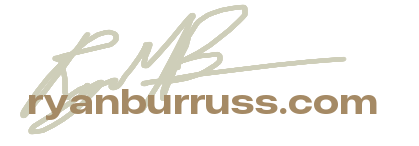 Ryan Burruss, Writer and Visual Artist