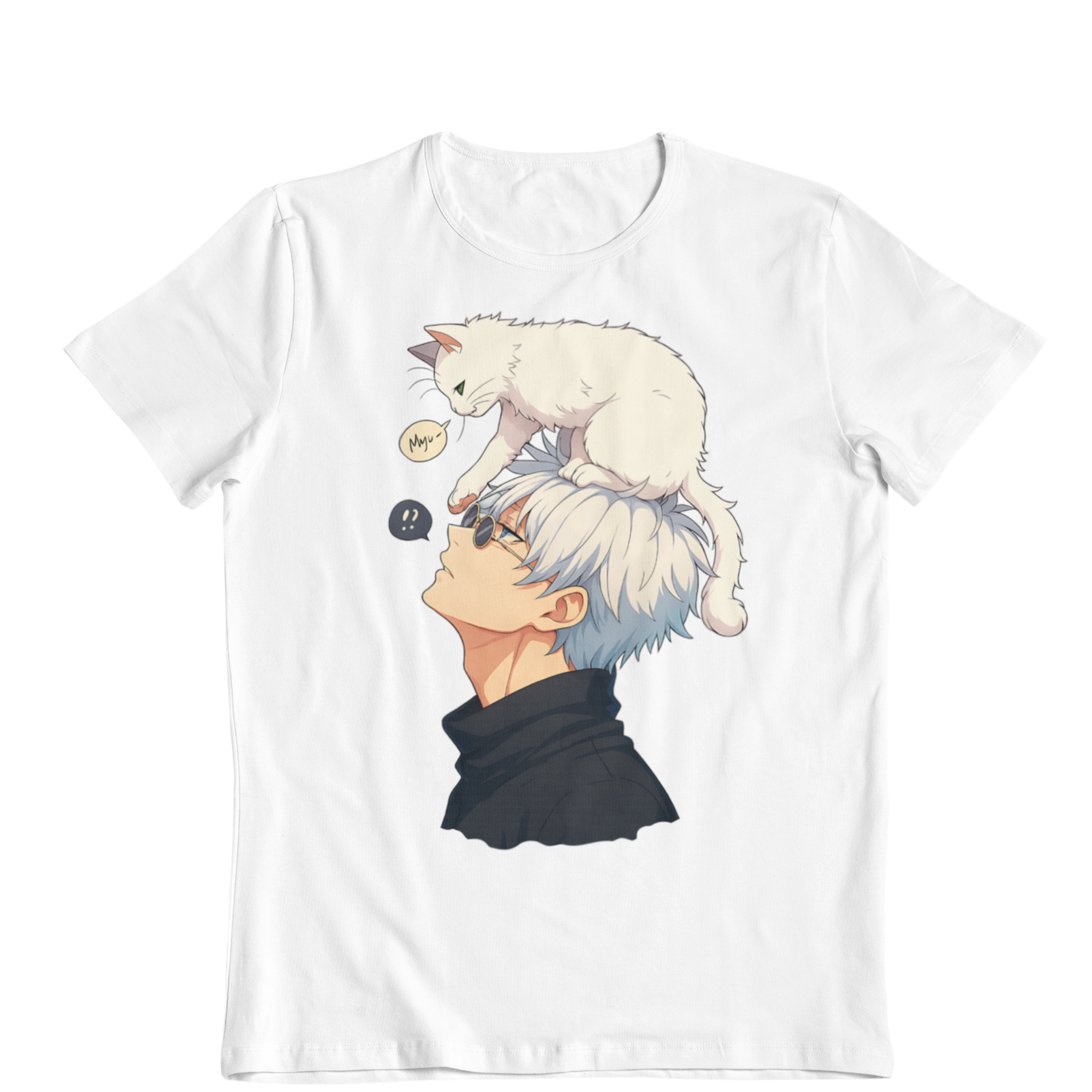 Gojo & Kitty Plain T-Shirt