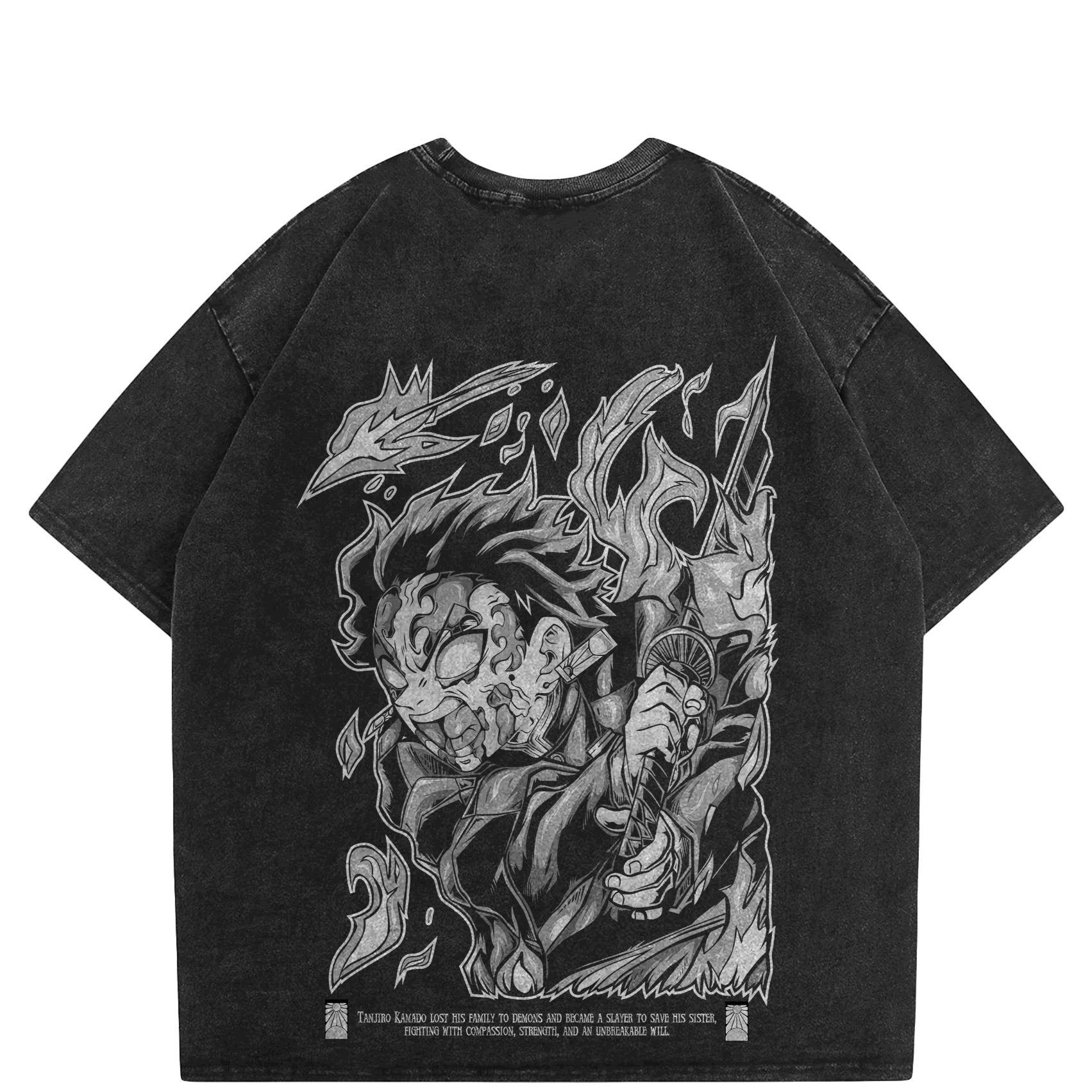 Tanjiro Washed Style T-Shirt
