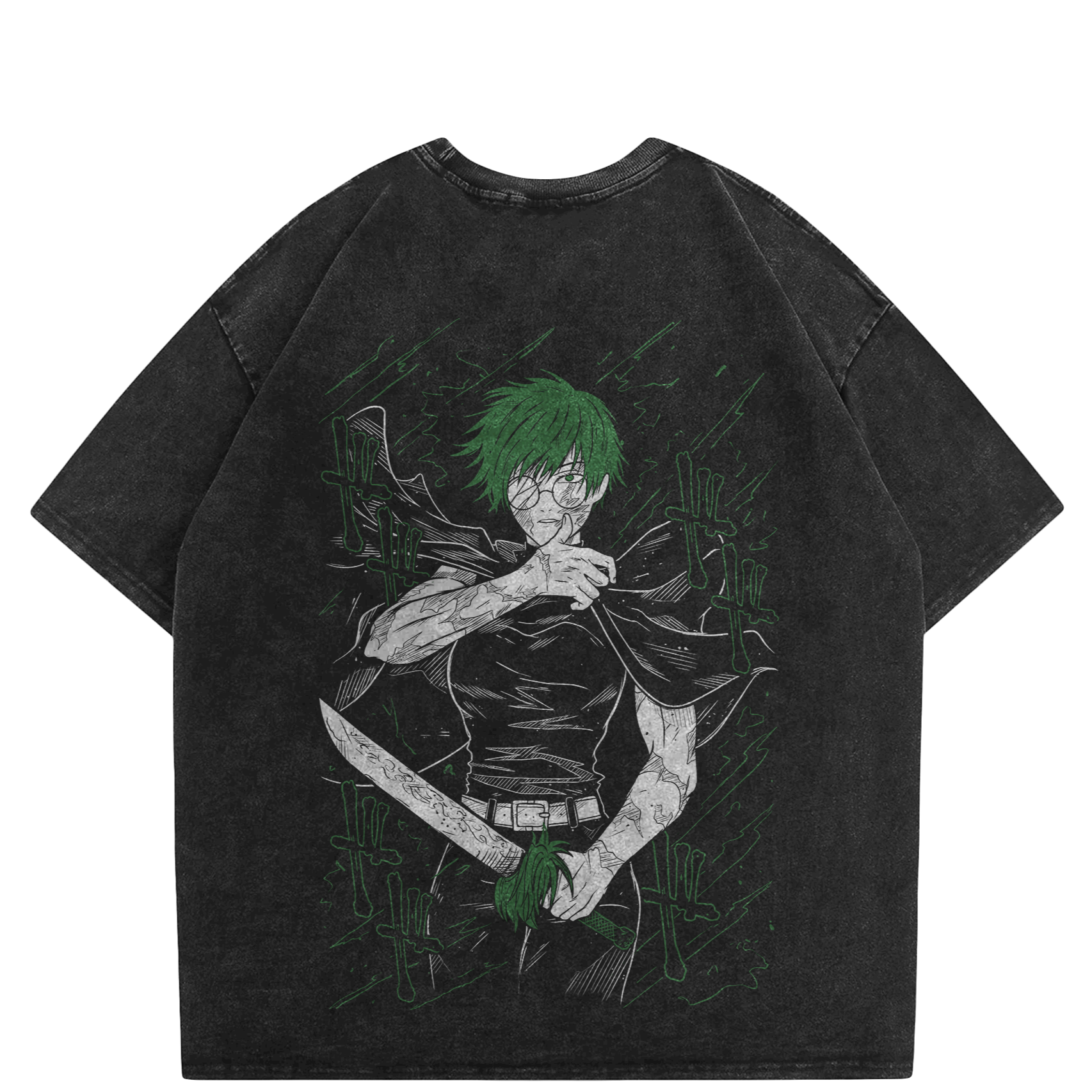 Maki Awakened Oversized Washed Style T-Shirt