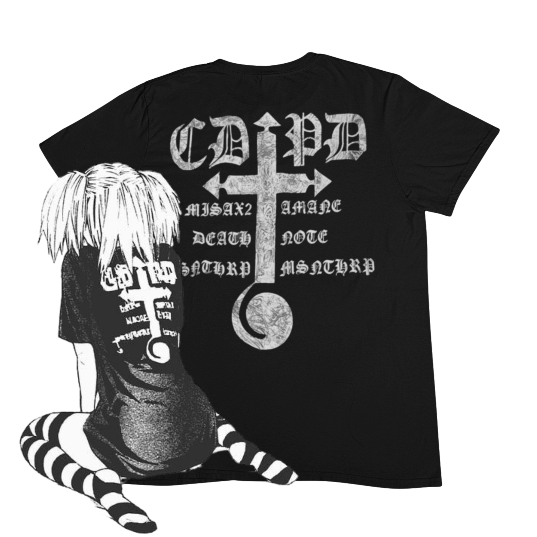 Misa Amane Manga Plain T-Shirt